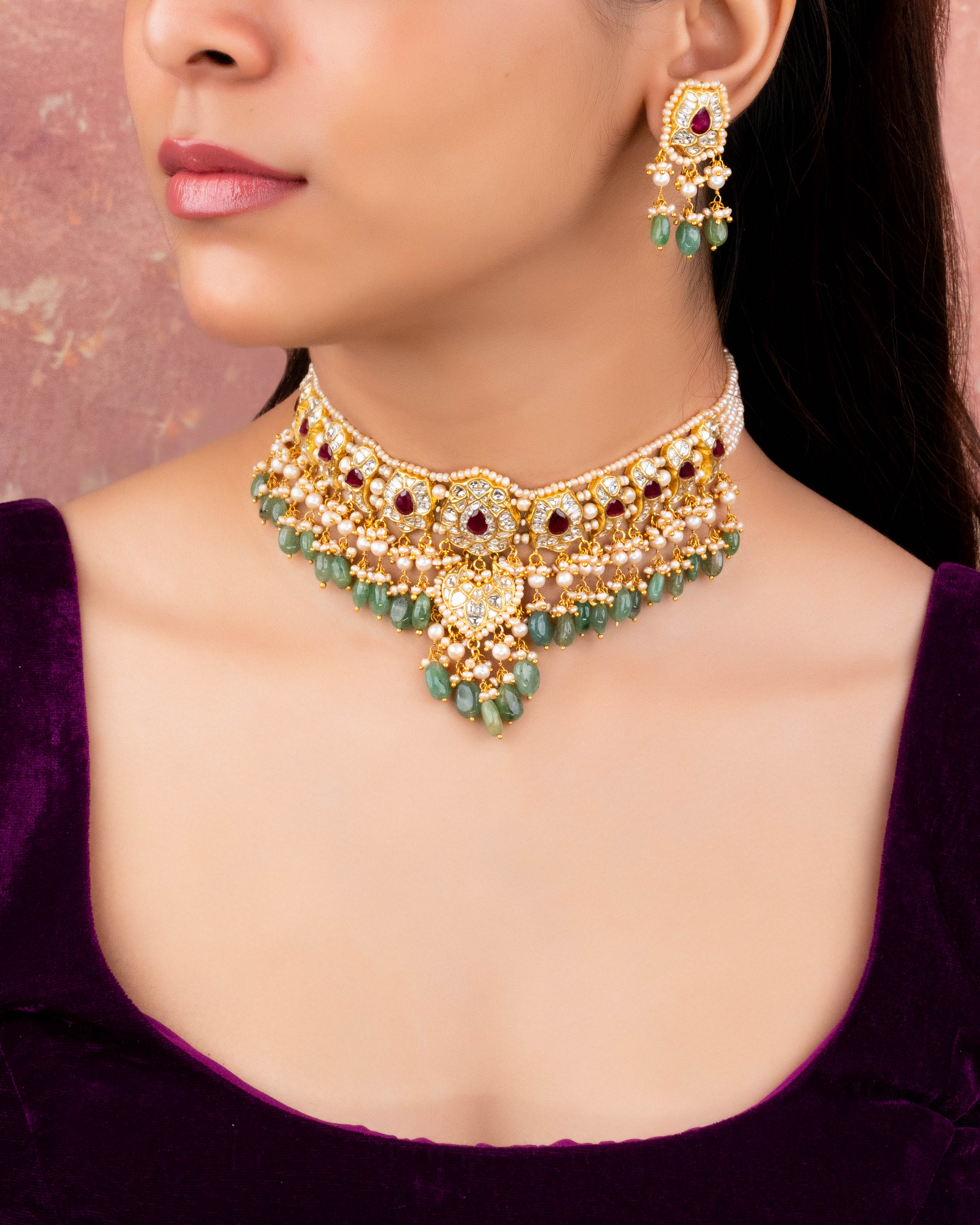 Katrina Polki Choker