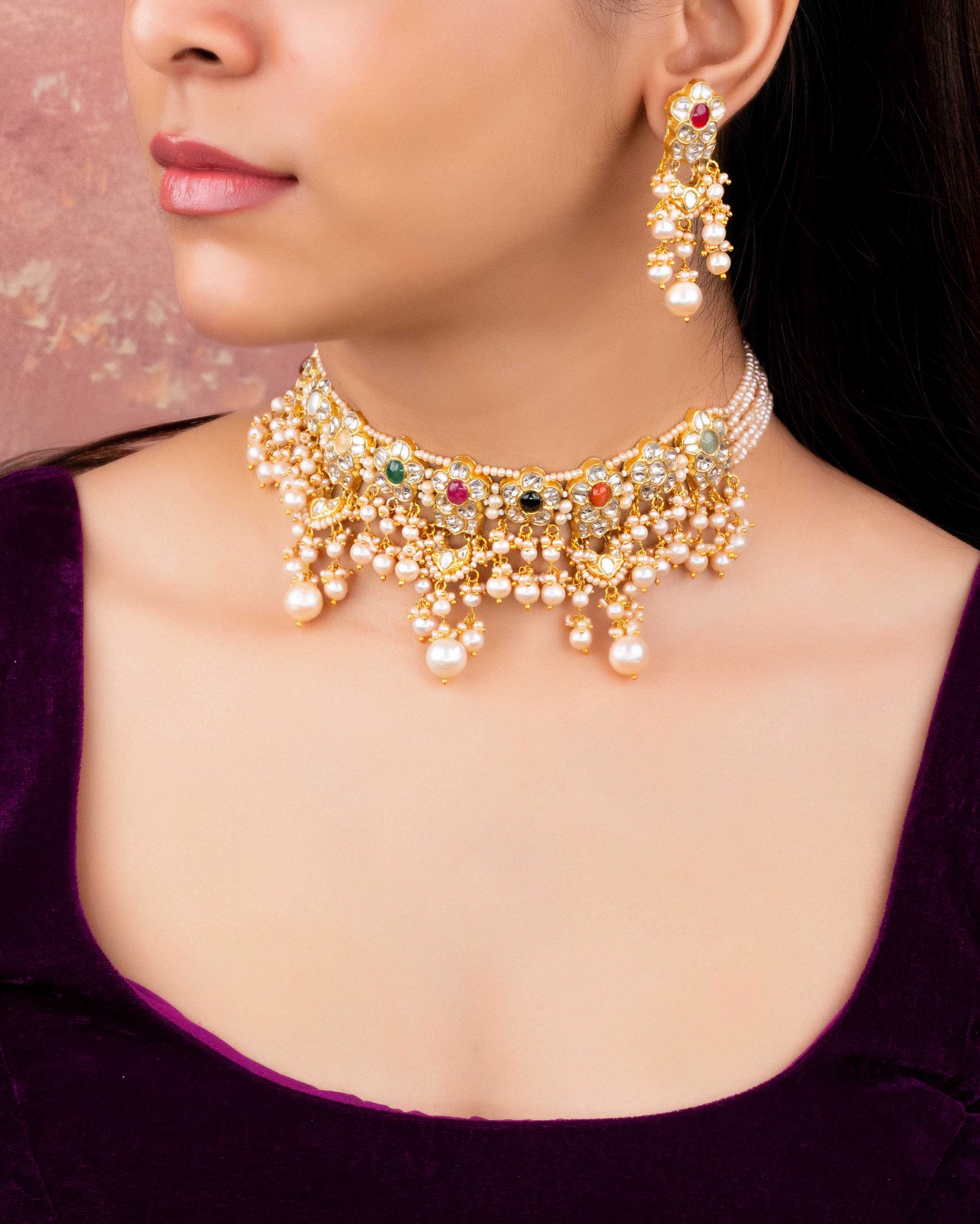 Brishti Polki Choker