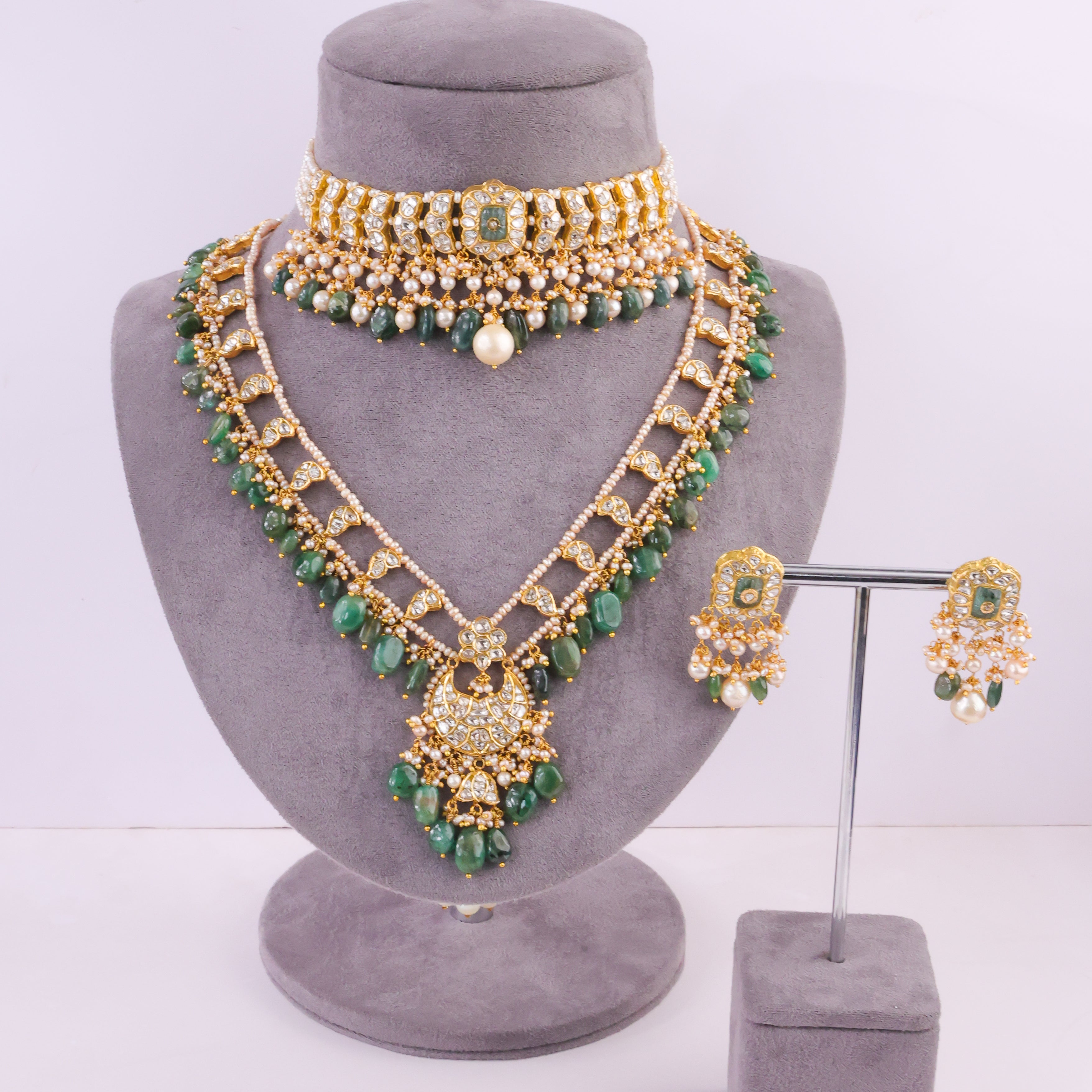 Saumya Bridal Polki Set