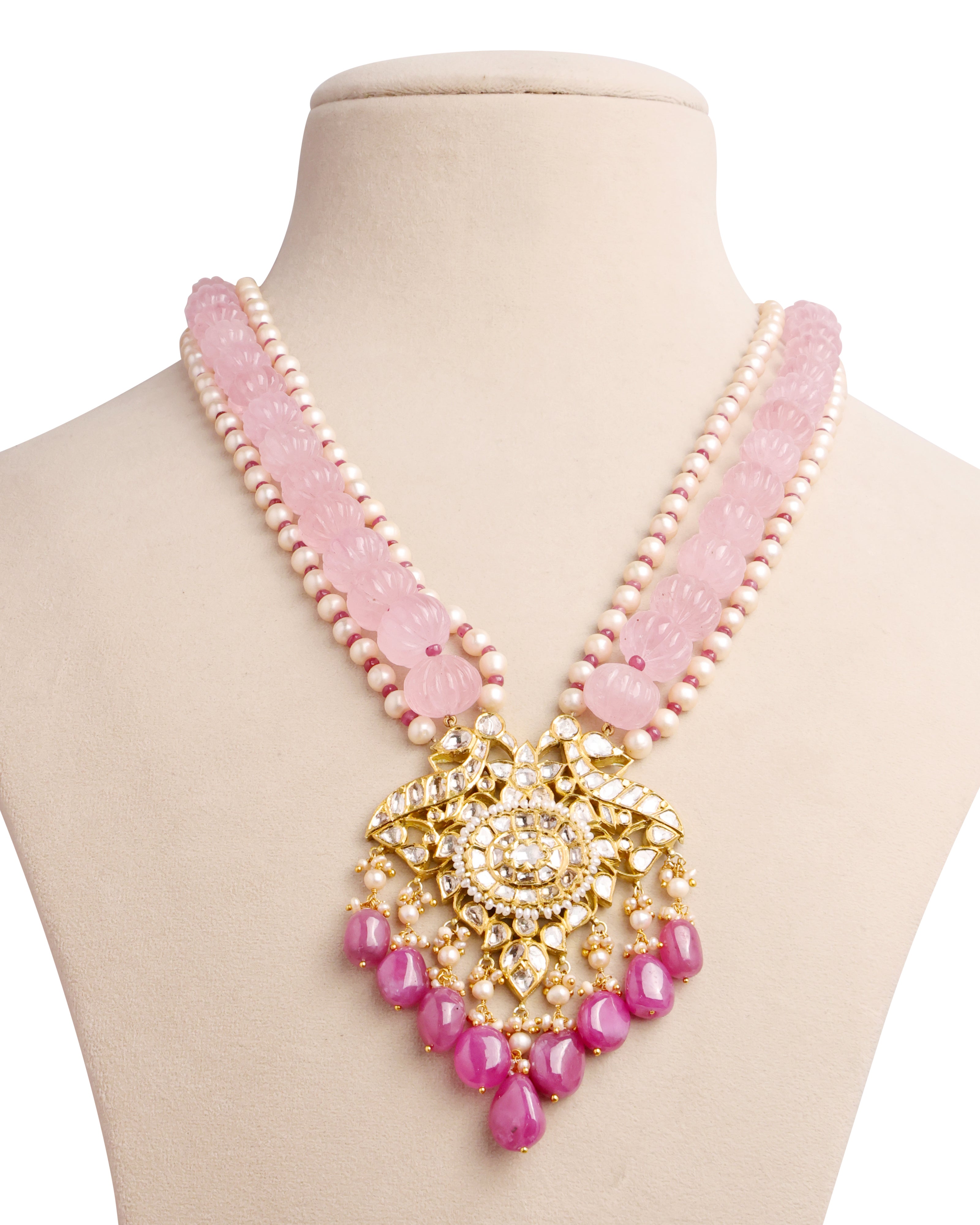 Rupa Polki Bead Pendant