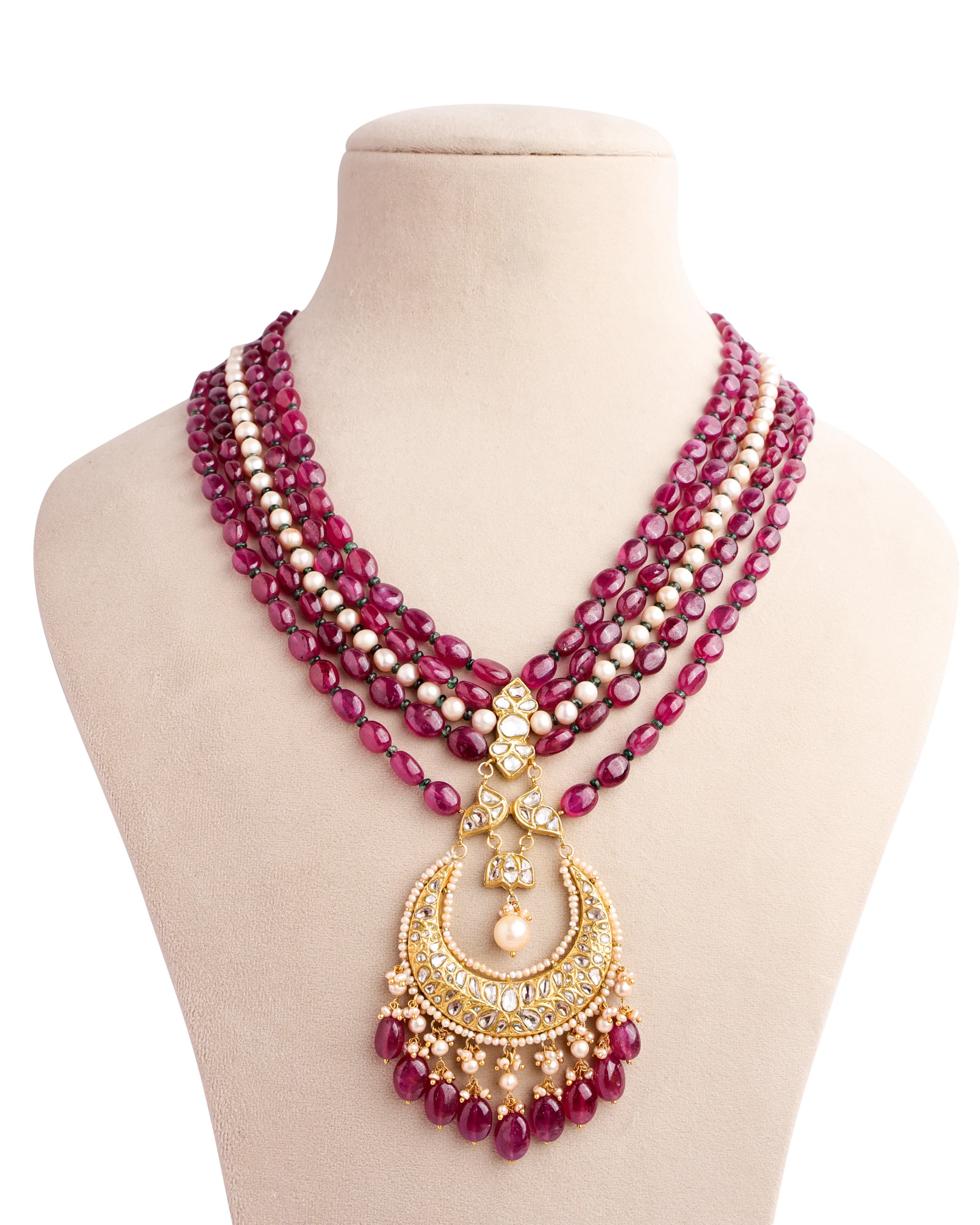 Zoha Polki Bead Pendant