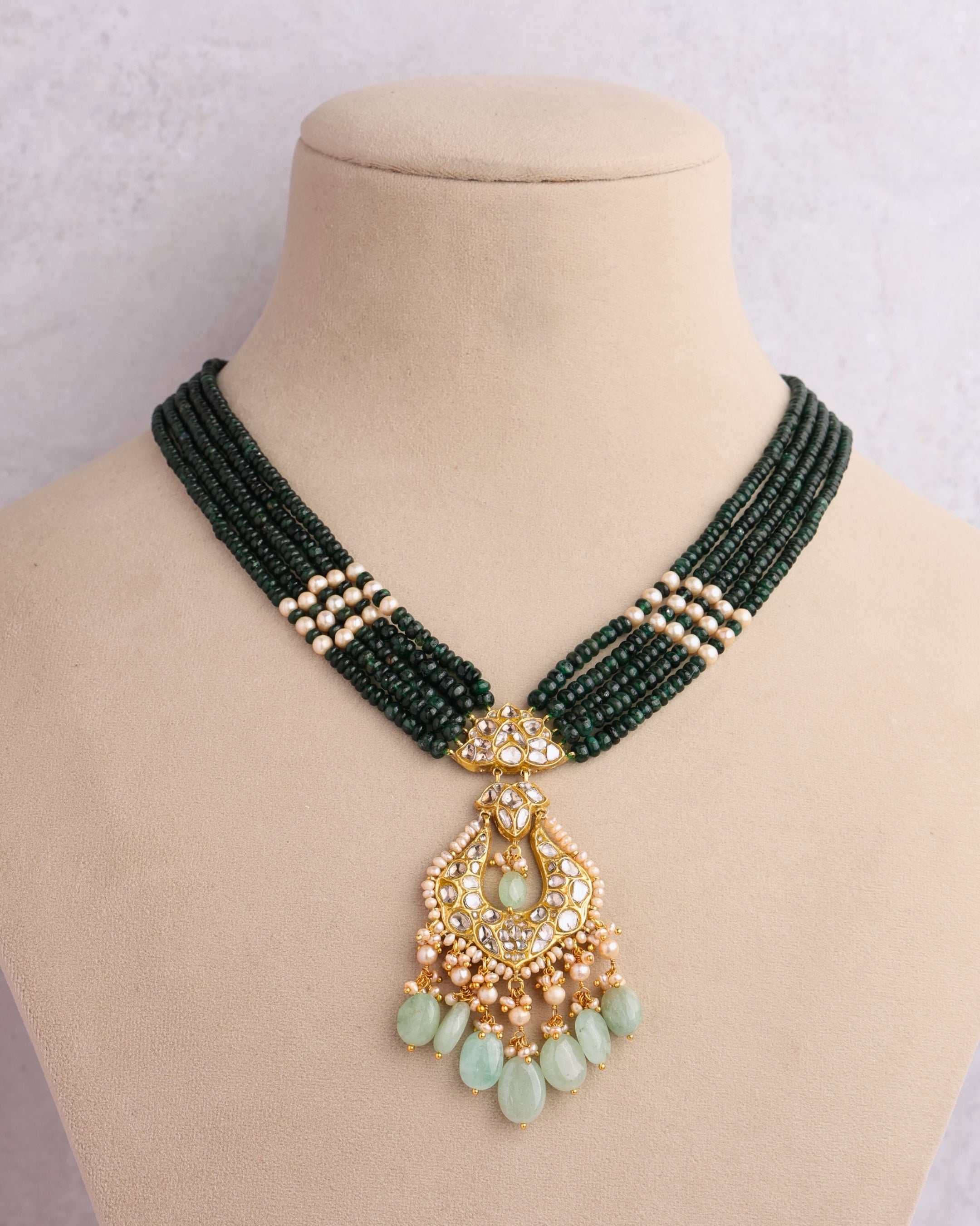 Kimza Polki Bead Pendant