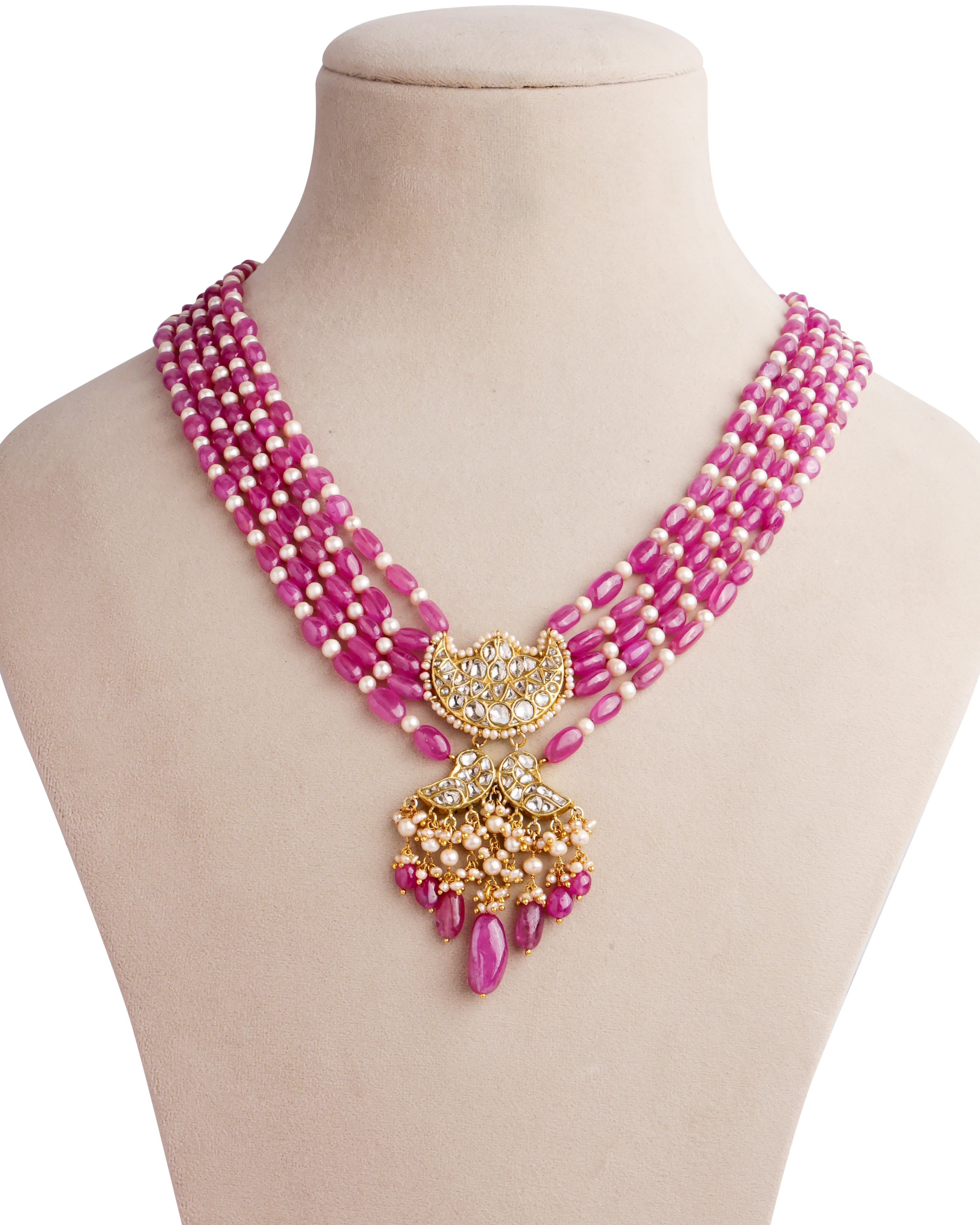 Sahita Polki Bead Pendant