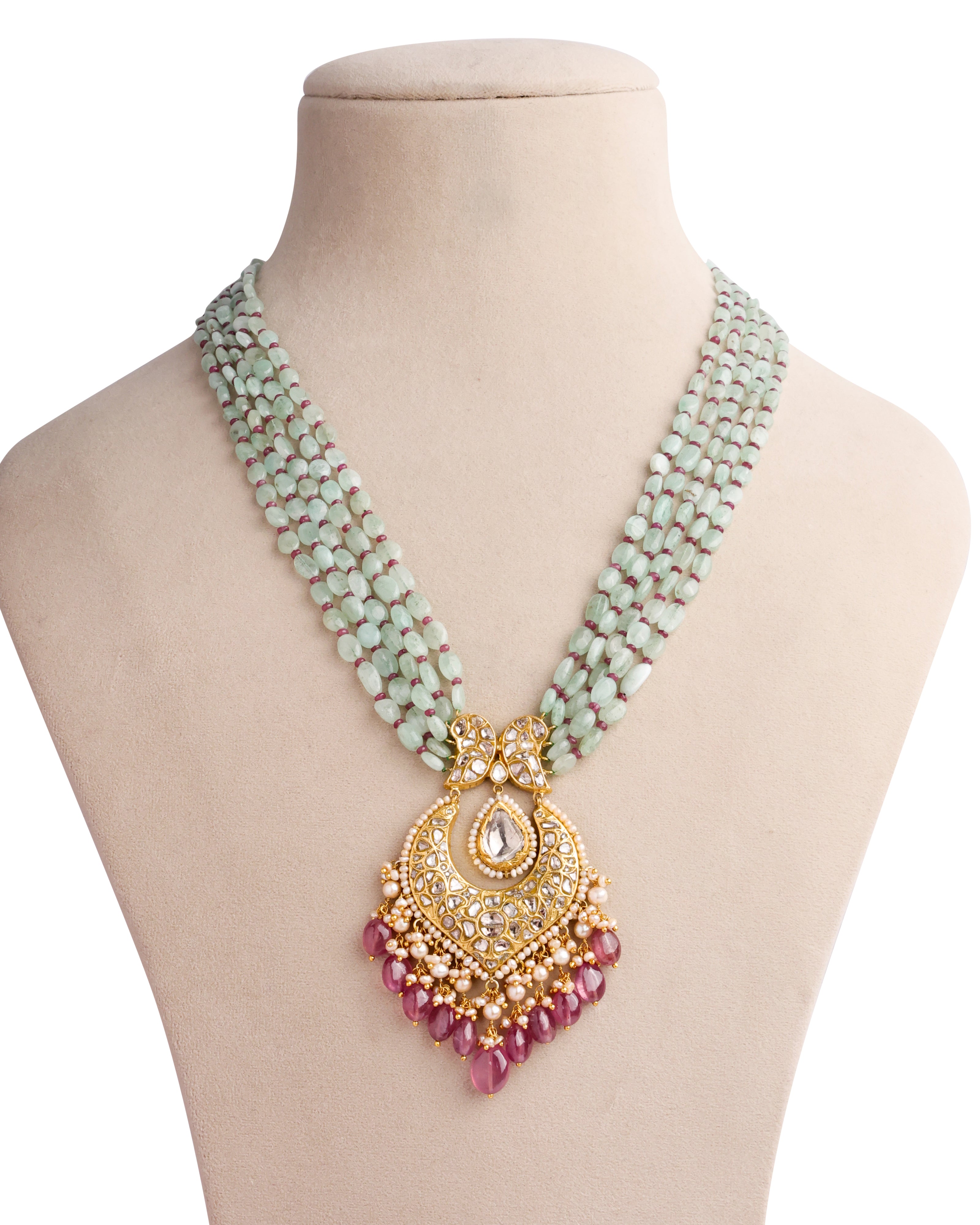 Sahiti Polki Bead Pendant