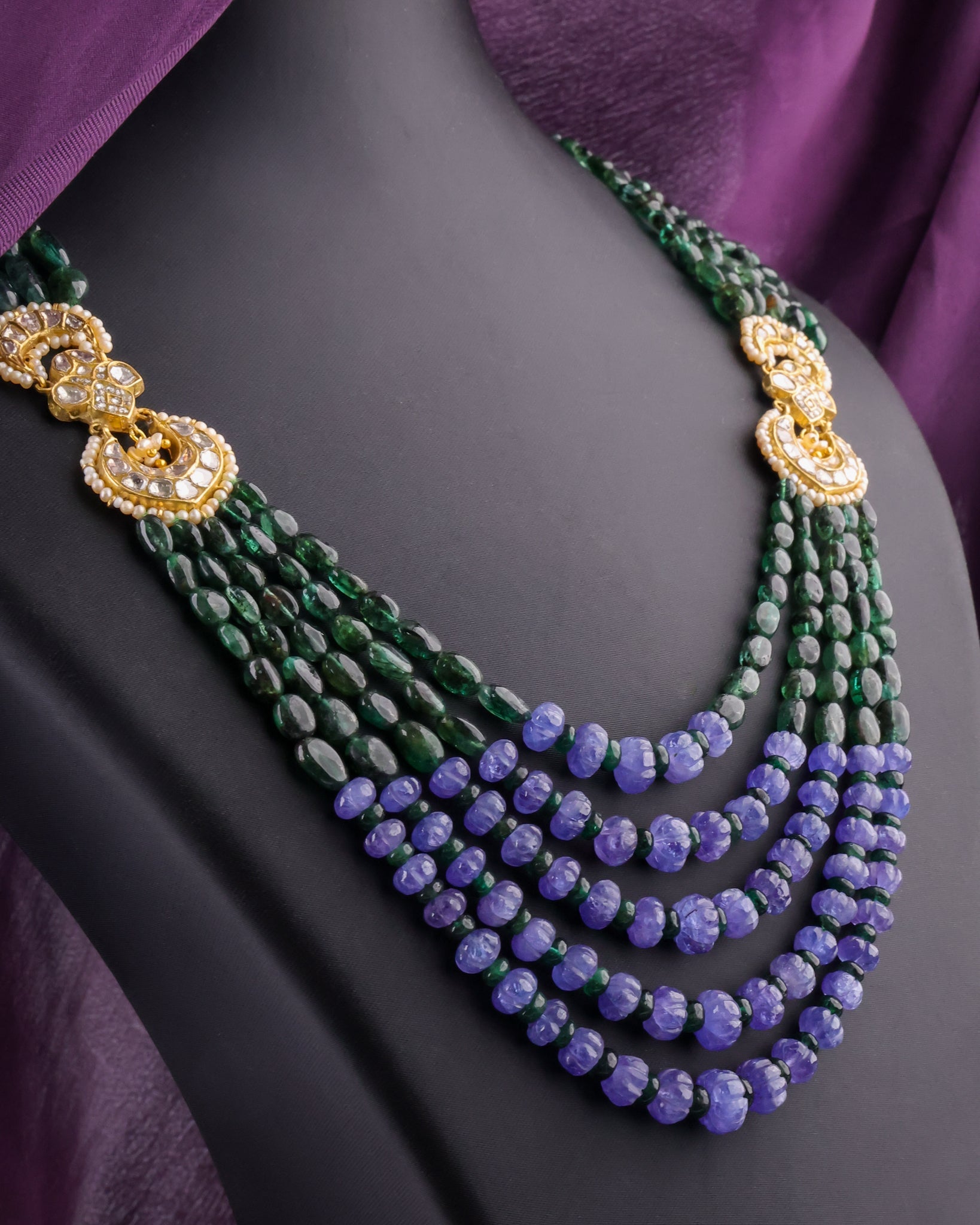 Manushi Polki Bead Pendant - NO ORDERS