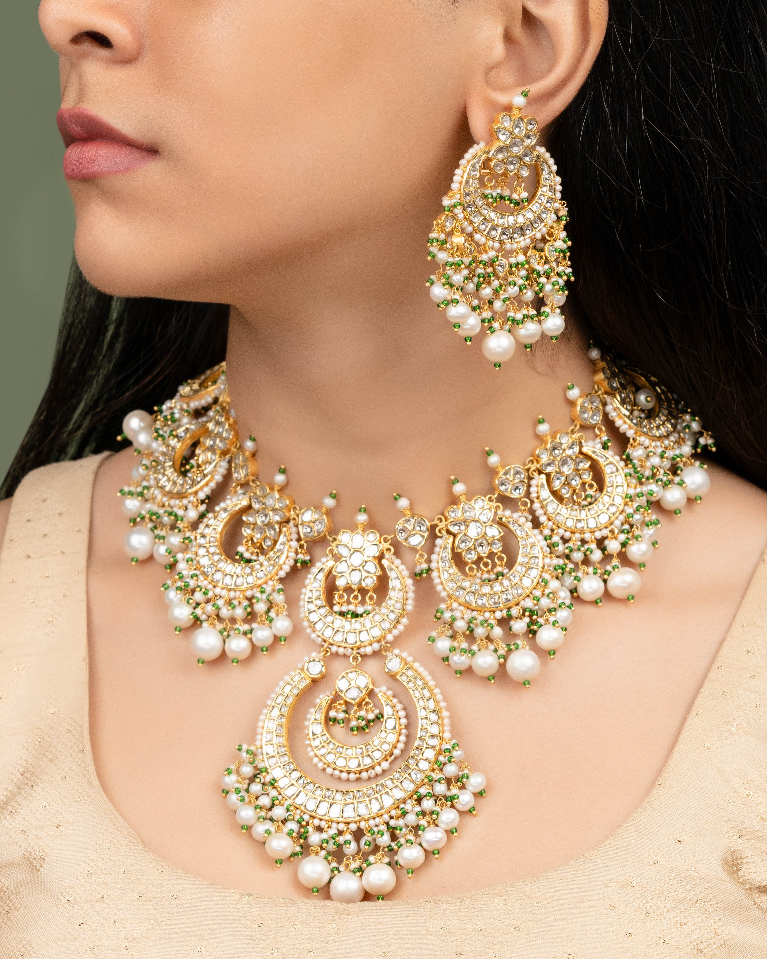 Minakshi Polki Chandbalis