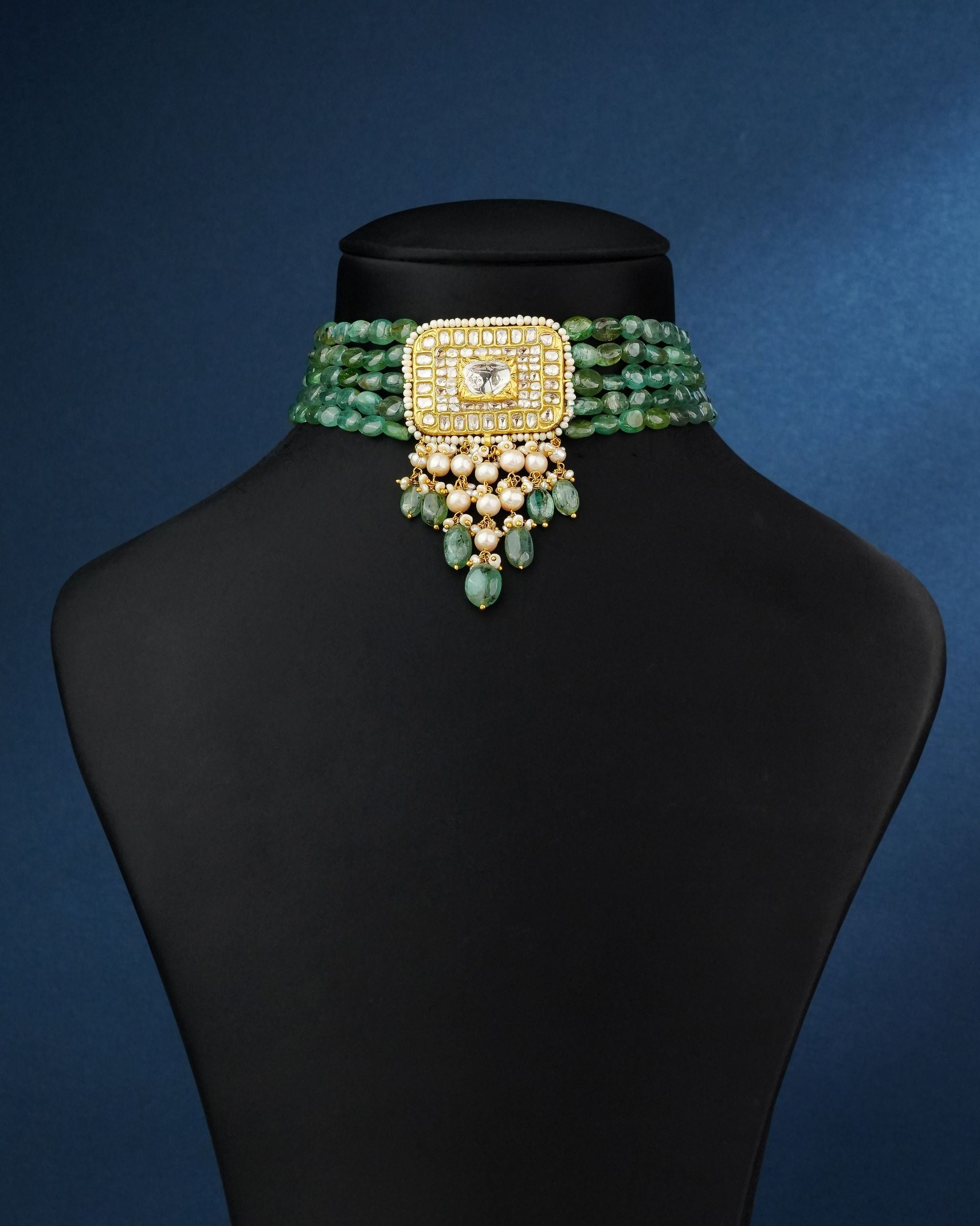 Zoe Polki Bead Choker - NO ORDERS