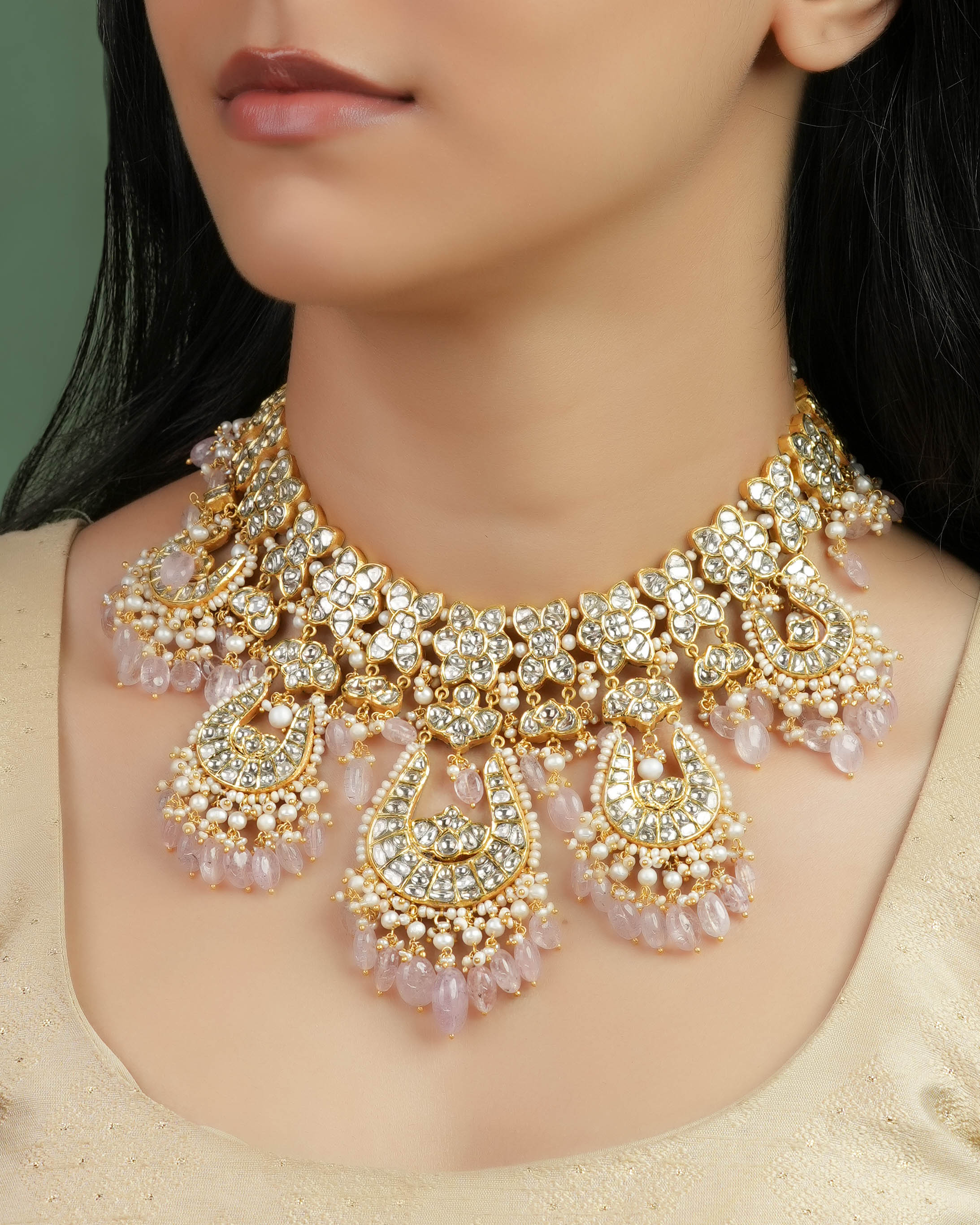 Reeha Polki Necklace