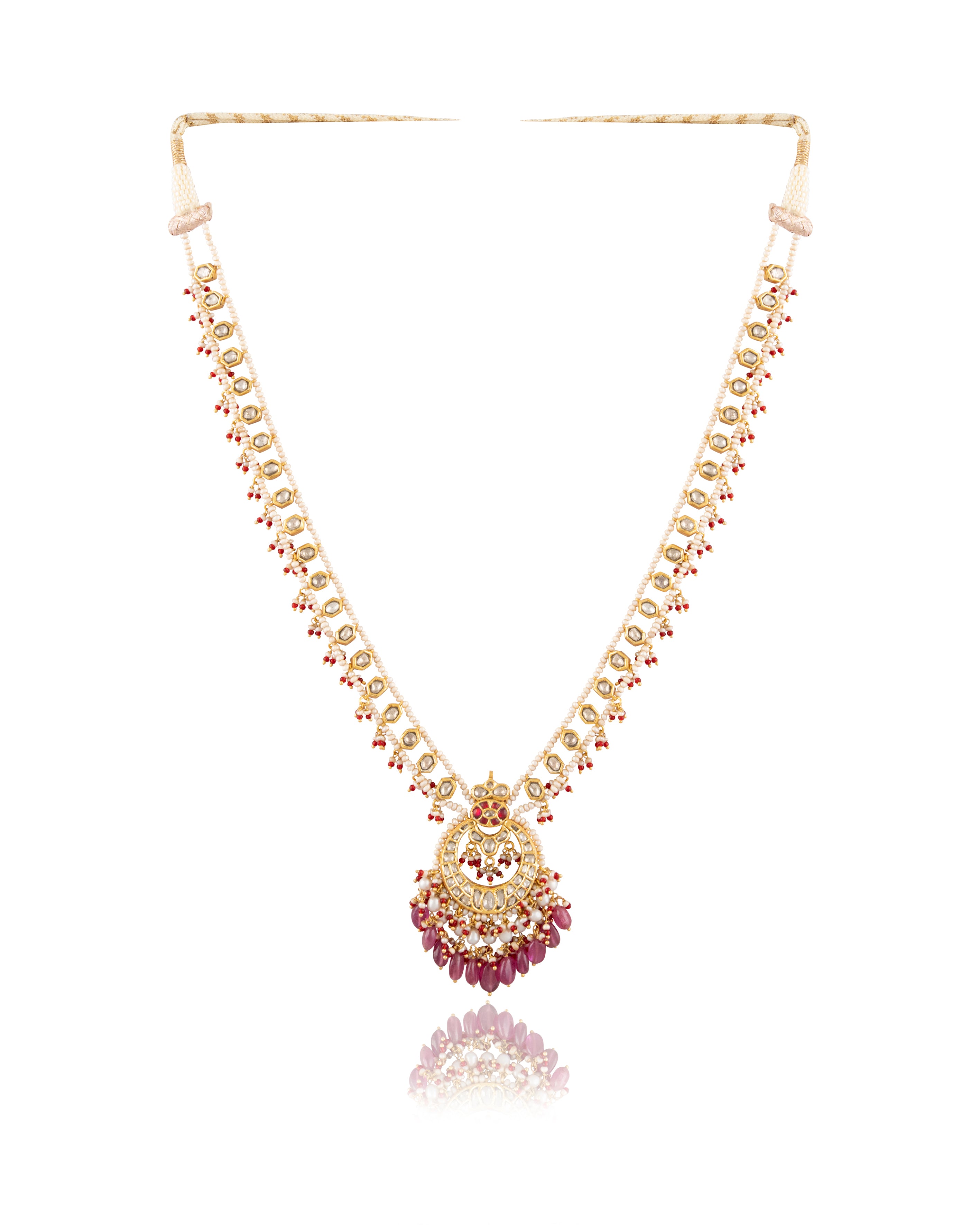 Dipti Polki Long Necklace