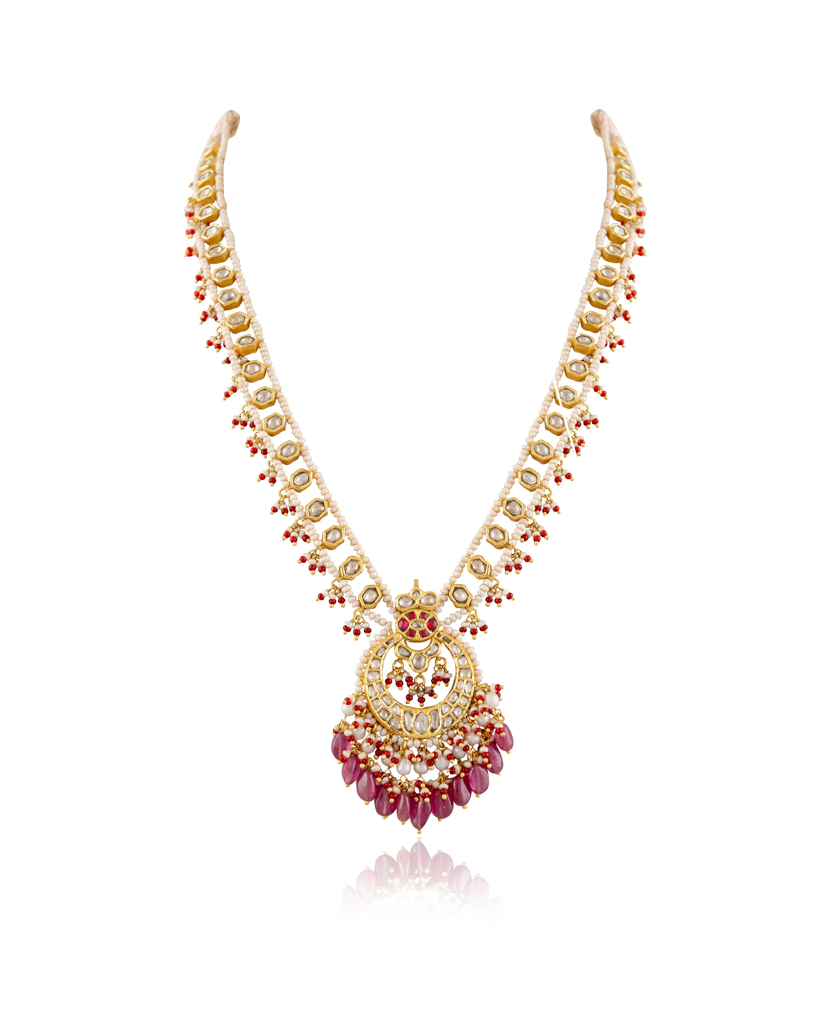 Dipti Polki Long Necklace