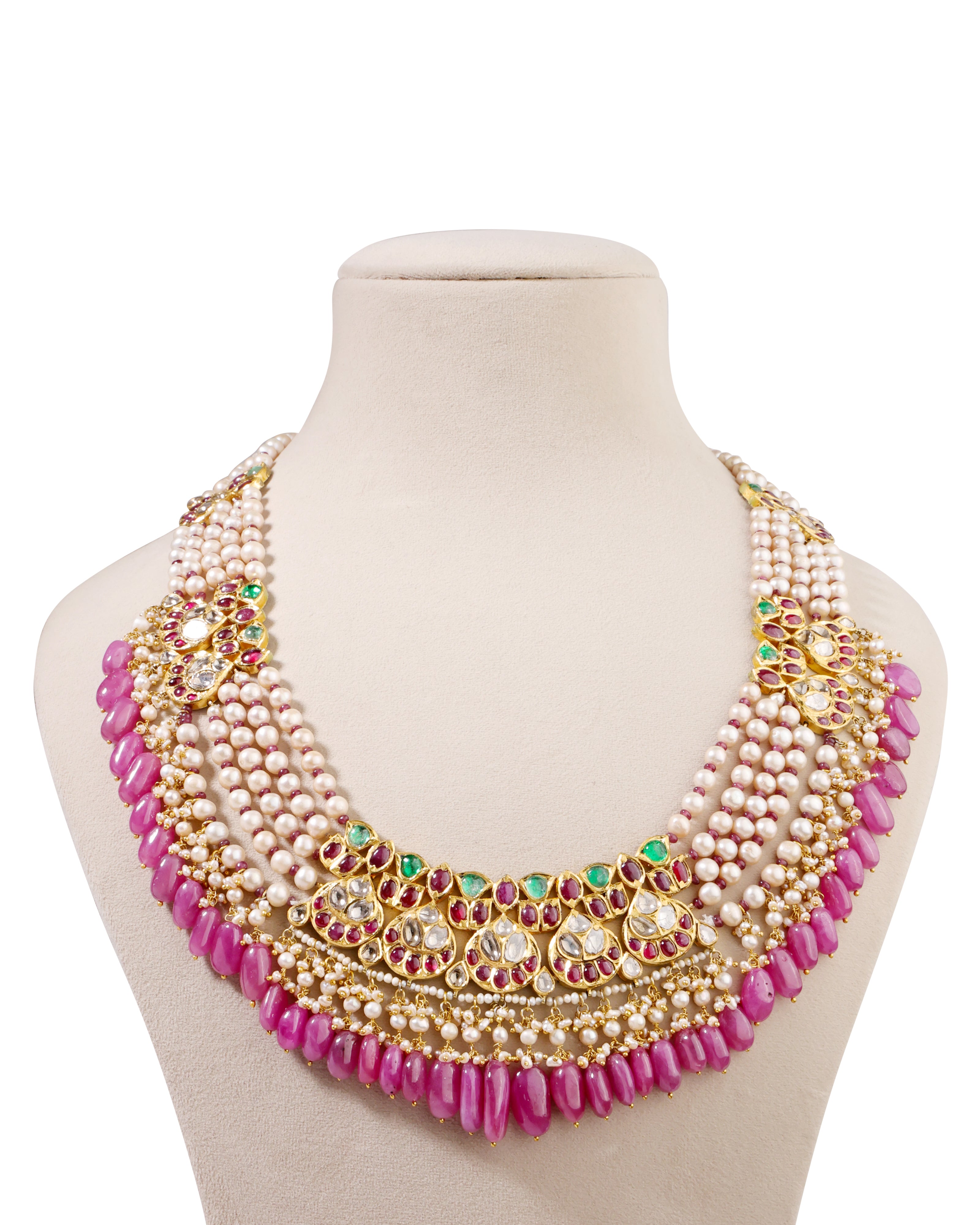 Malti Polki Bead Pendant