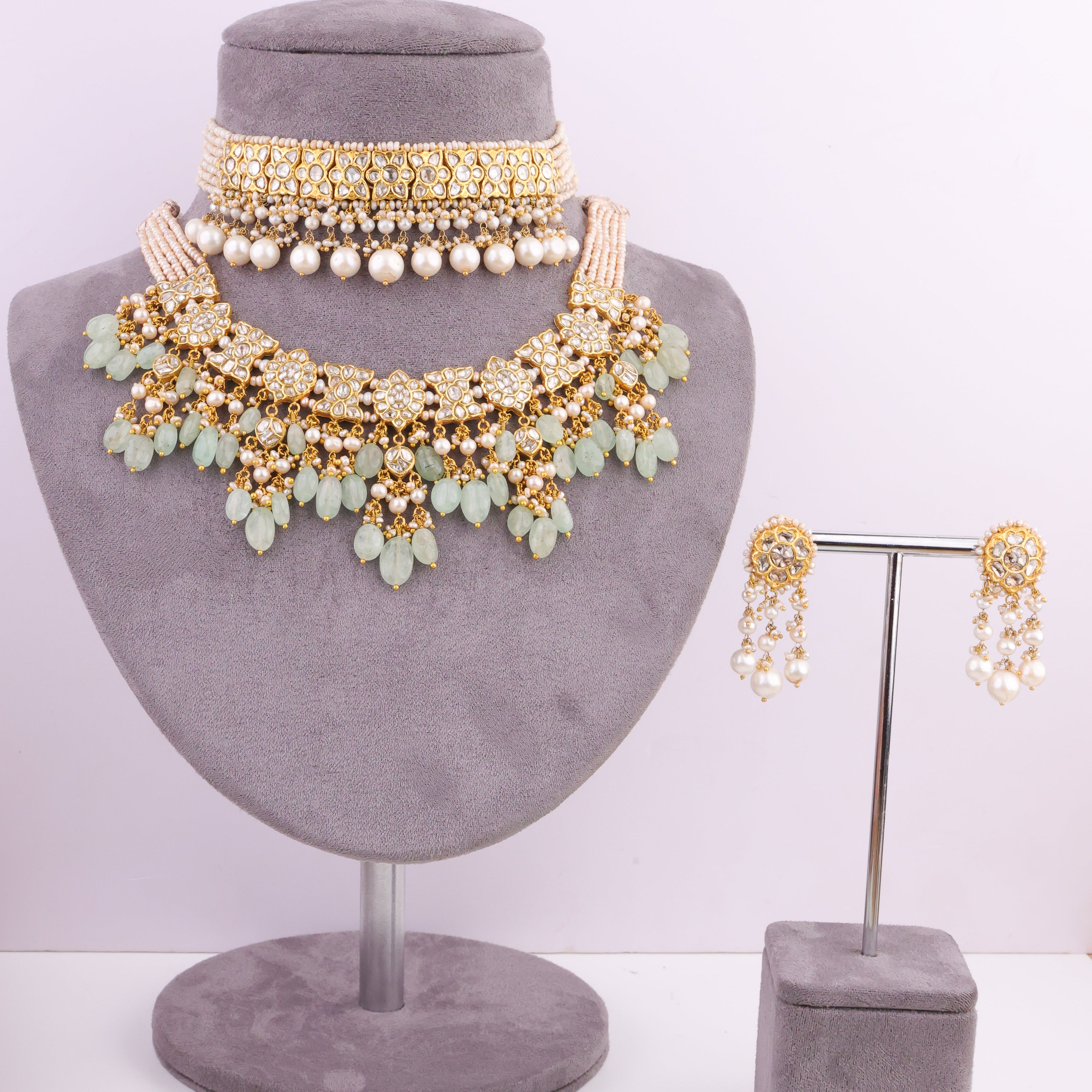 Kaila Bridal Polki Set