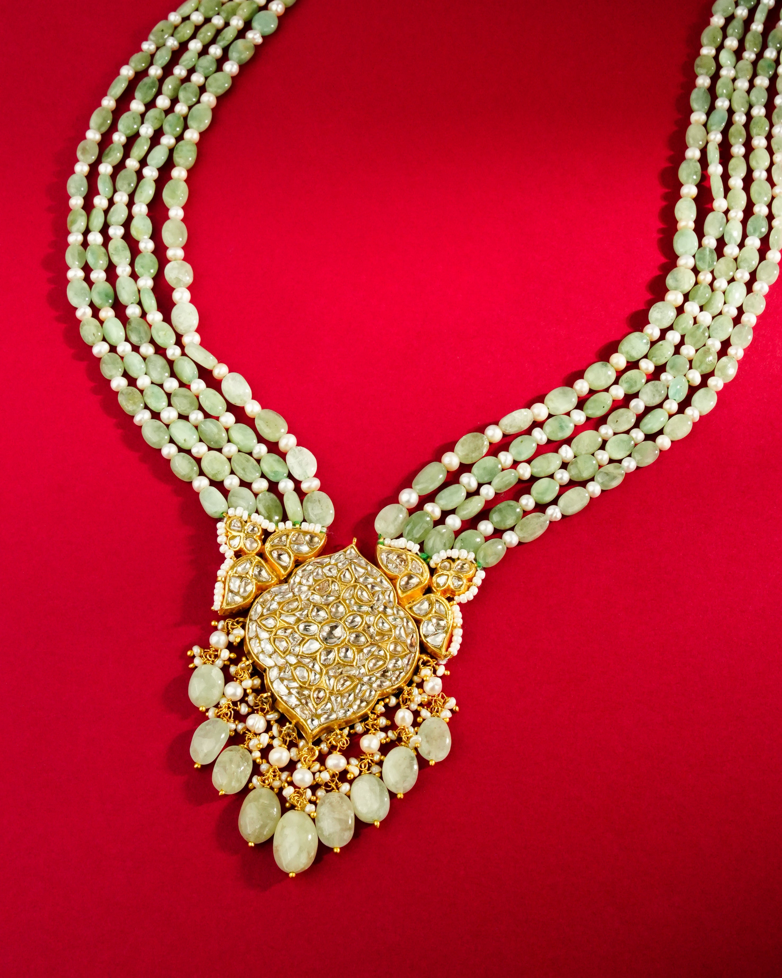 Cevira Polki Bead Pendant