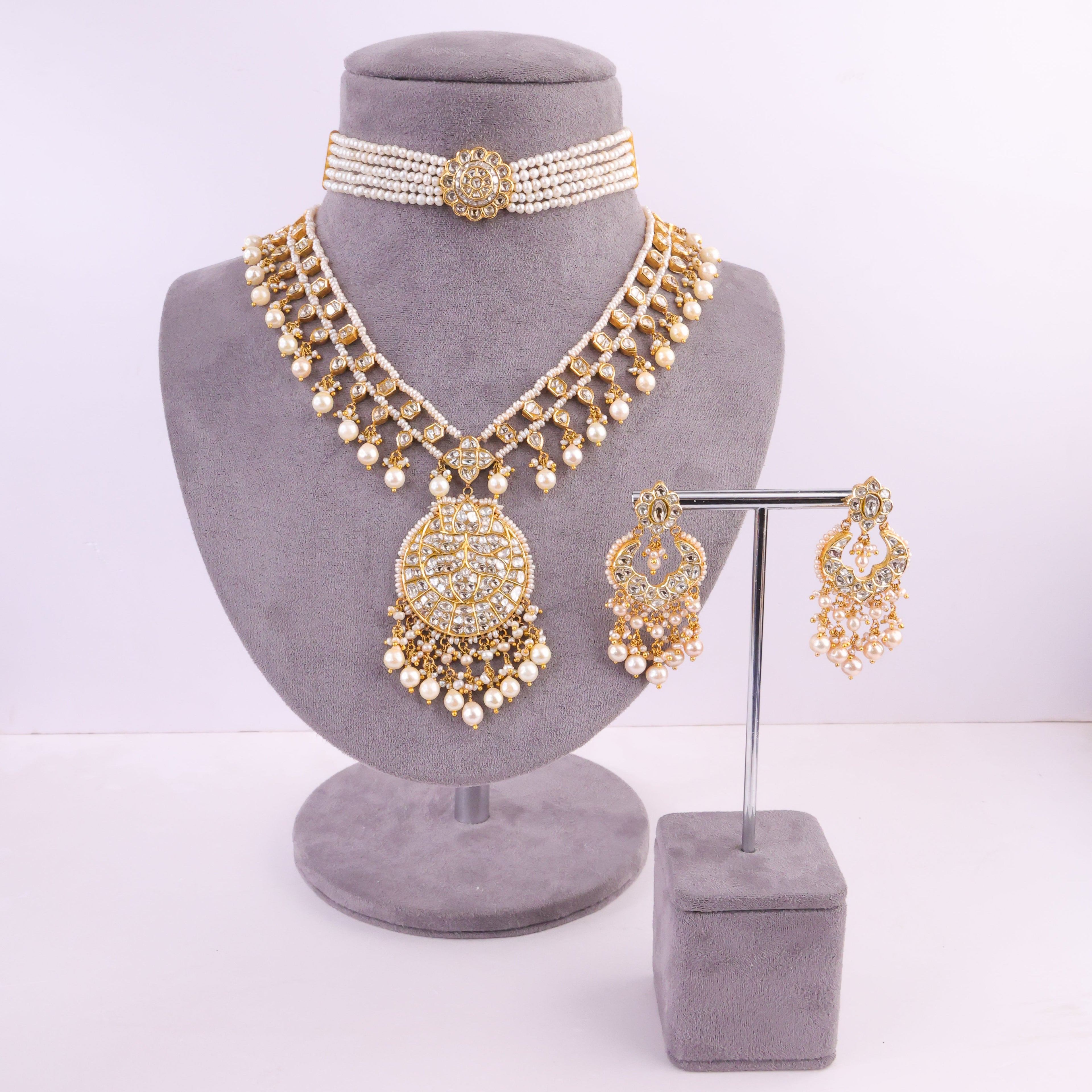 Sanika Bridal Polki Set