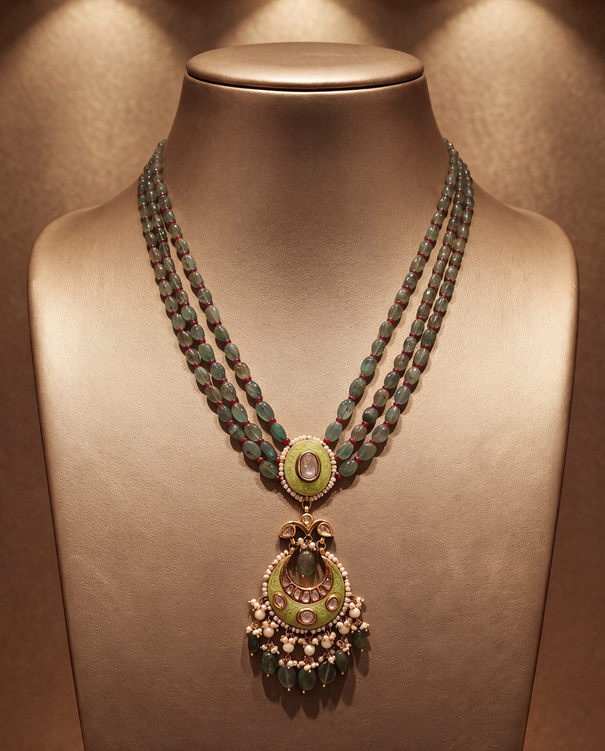 Sapna Polki Bead Pendant