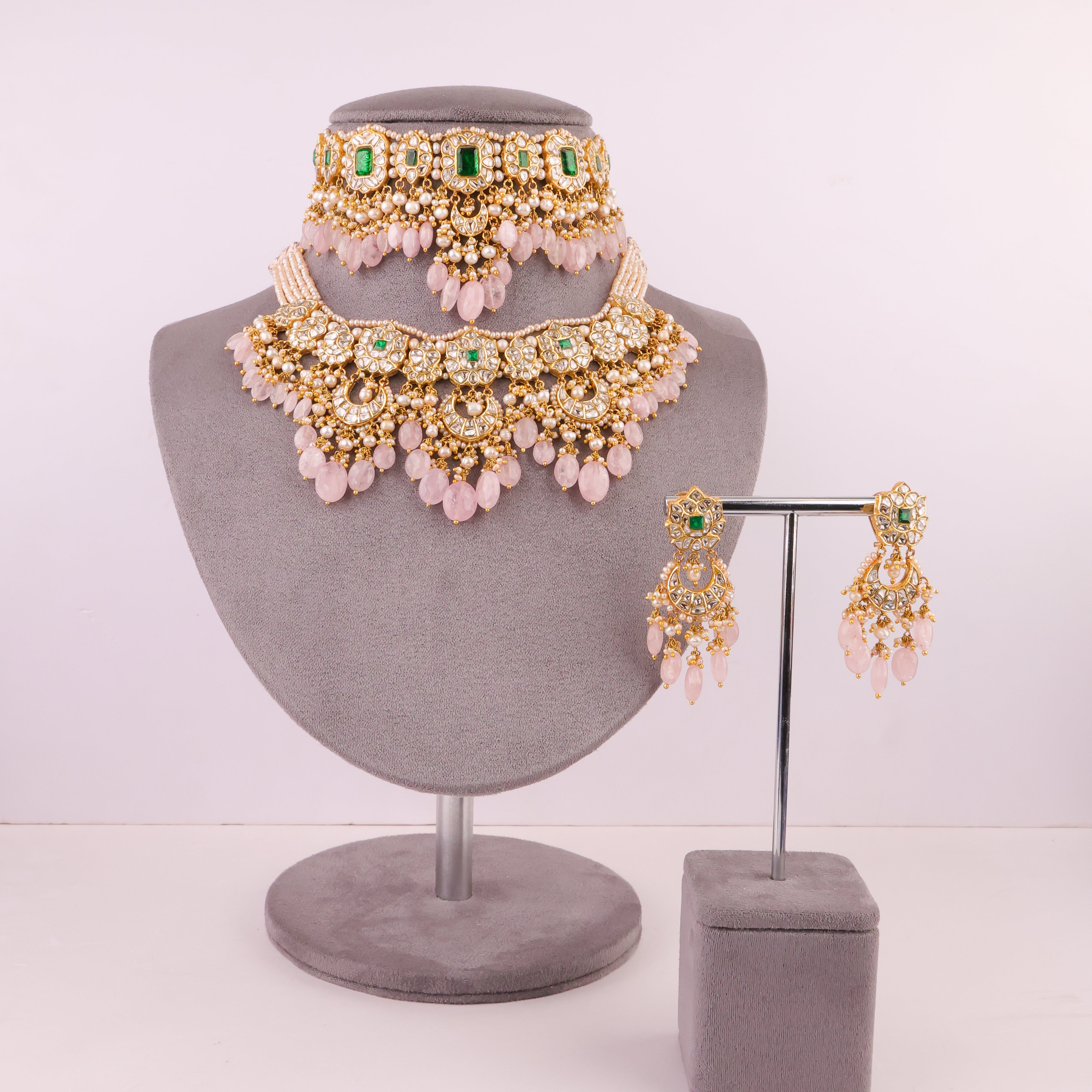 Shipra Bridal Polki Set