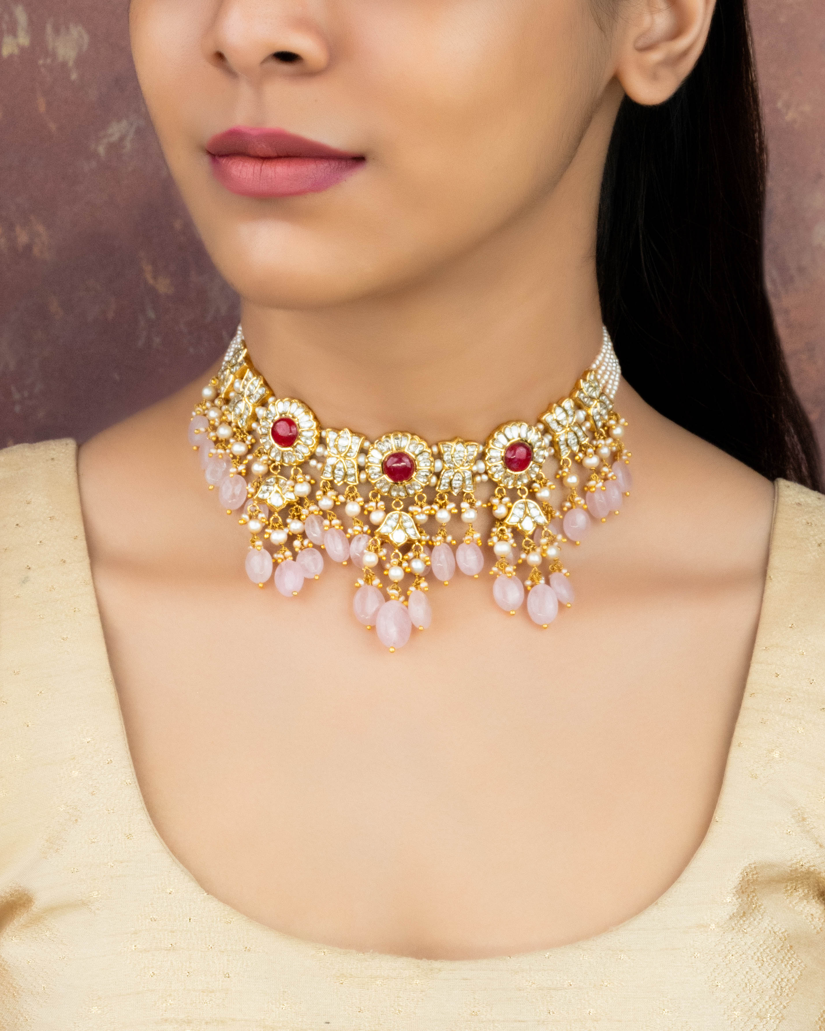 Nusrat Polki Necklace