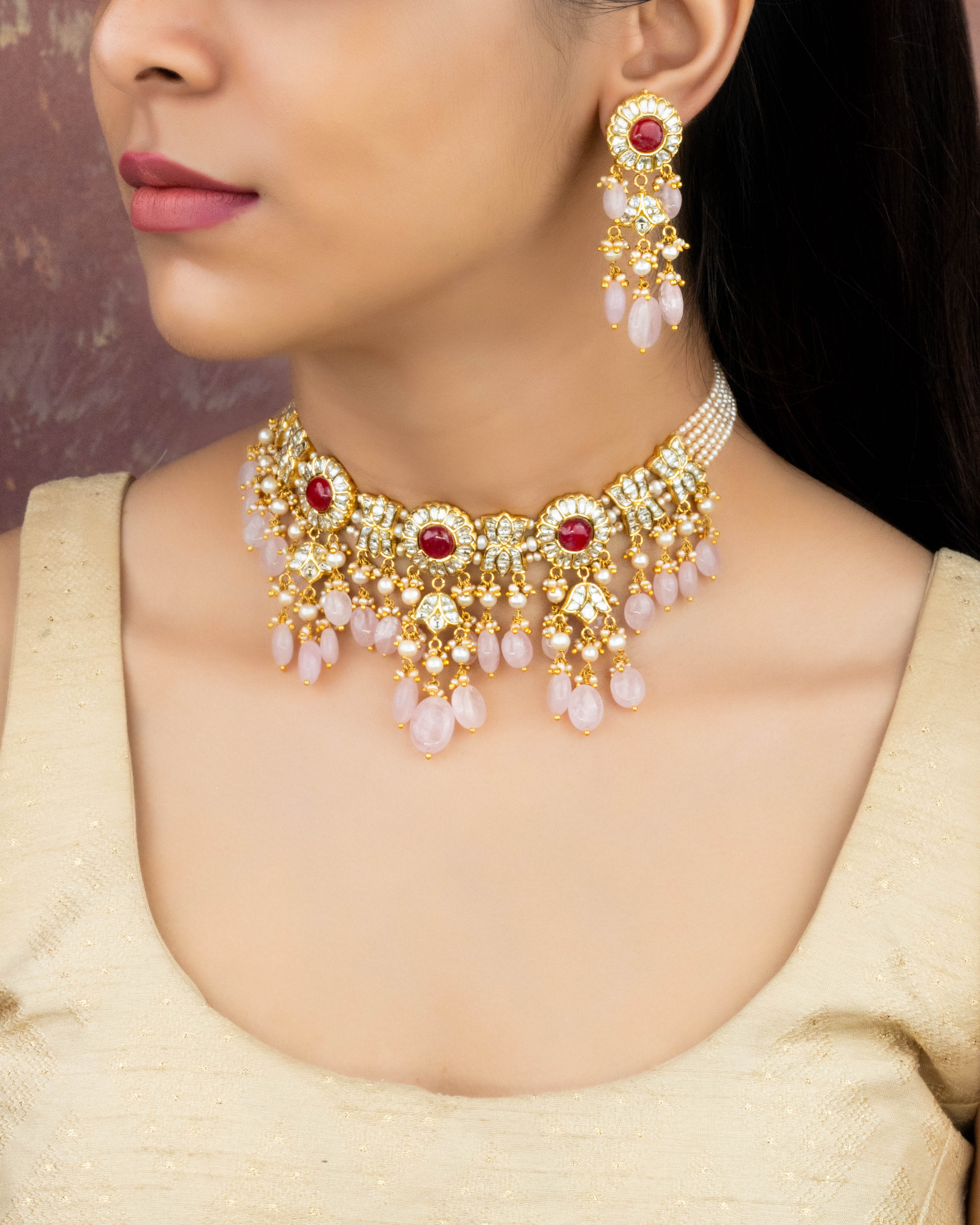 Nusrat Polki Necklace