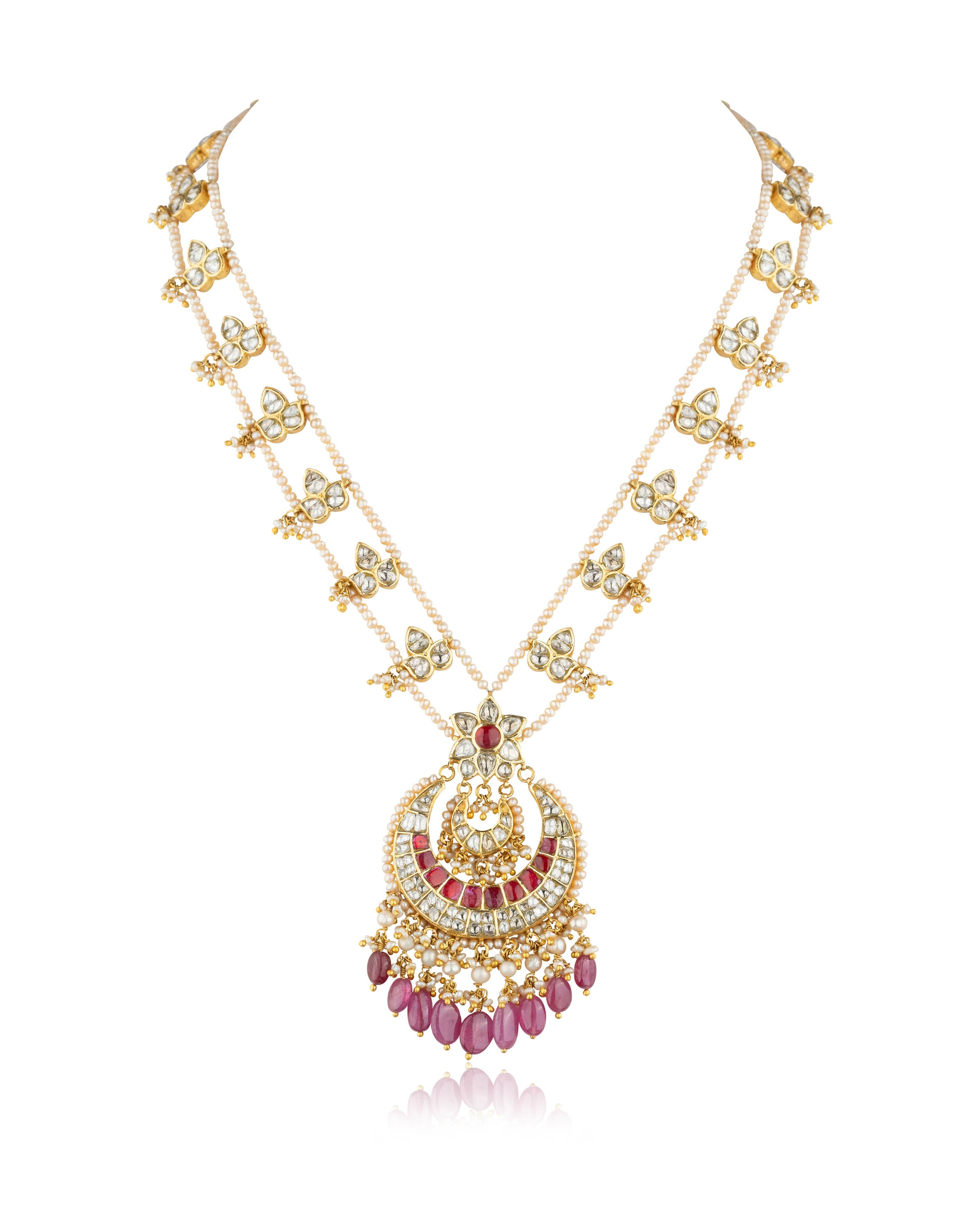 Geeta Polki Long Necklace