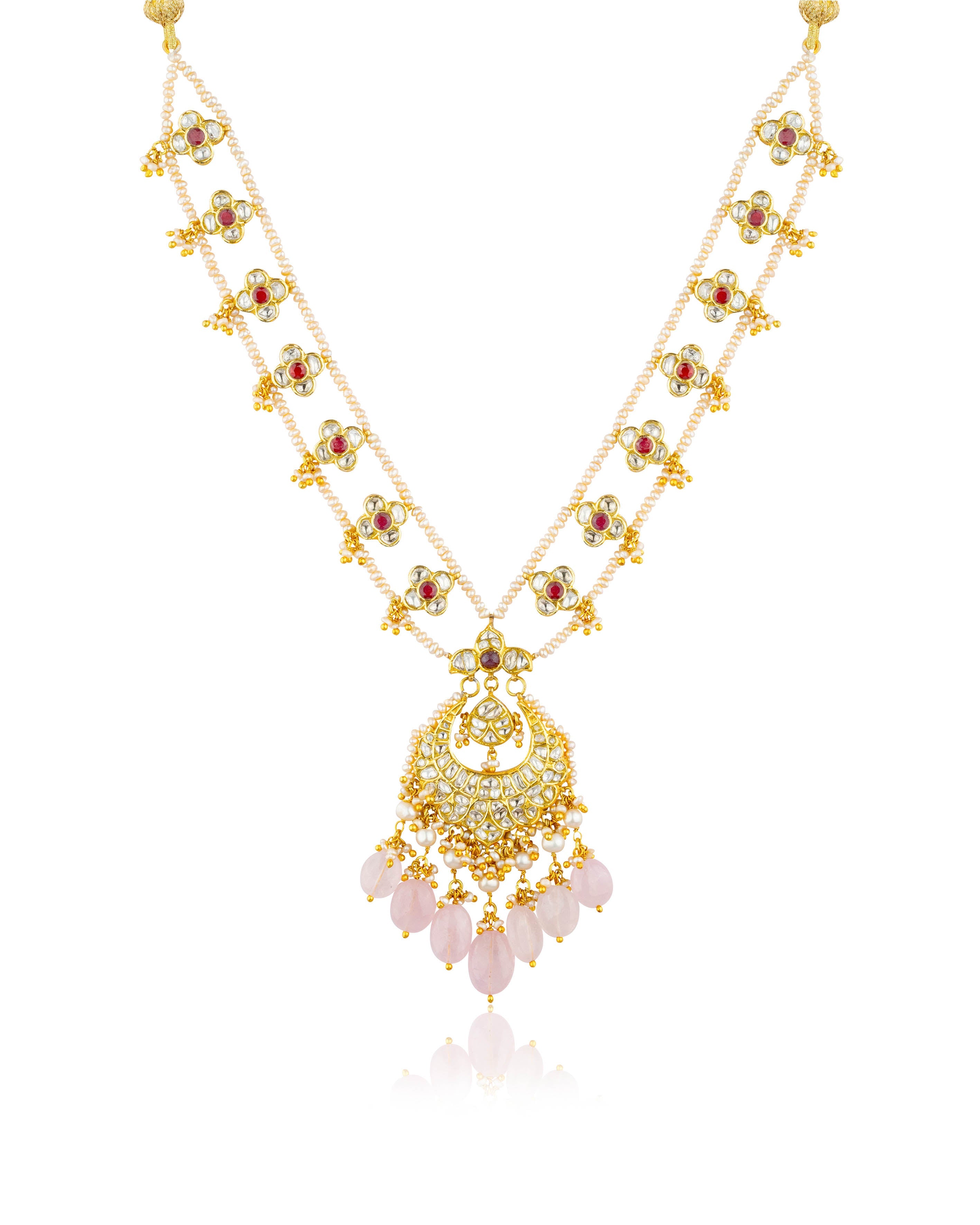 Saher Polki Long Necklace