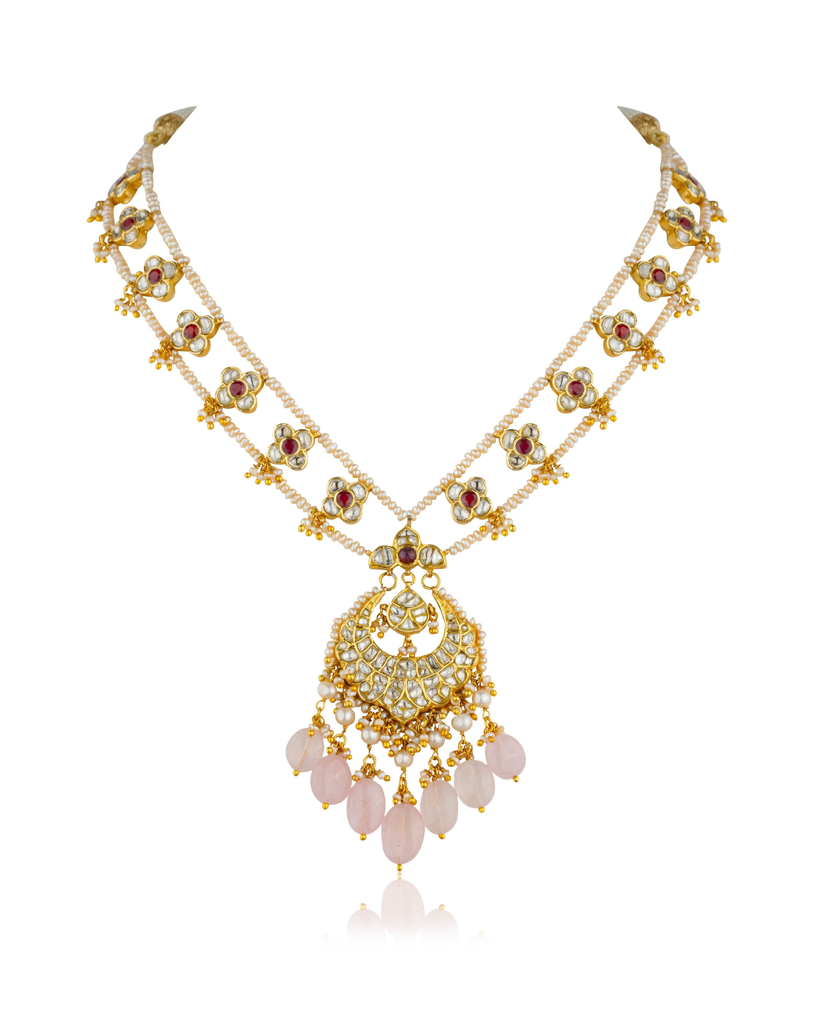 Saher Polki Long Necklace