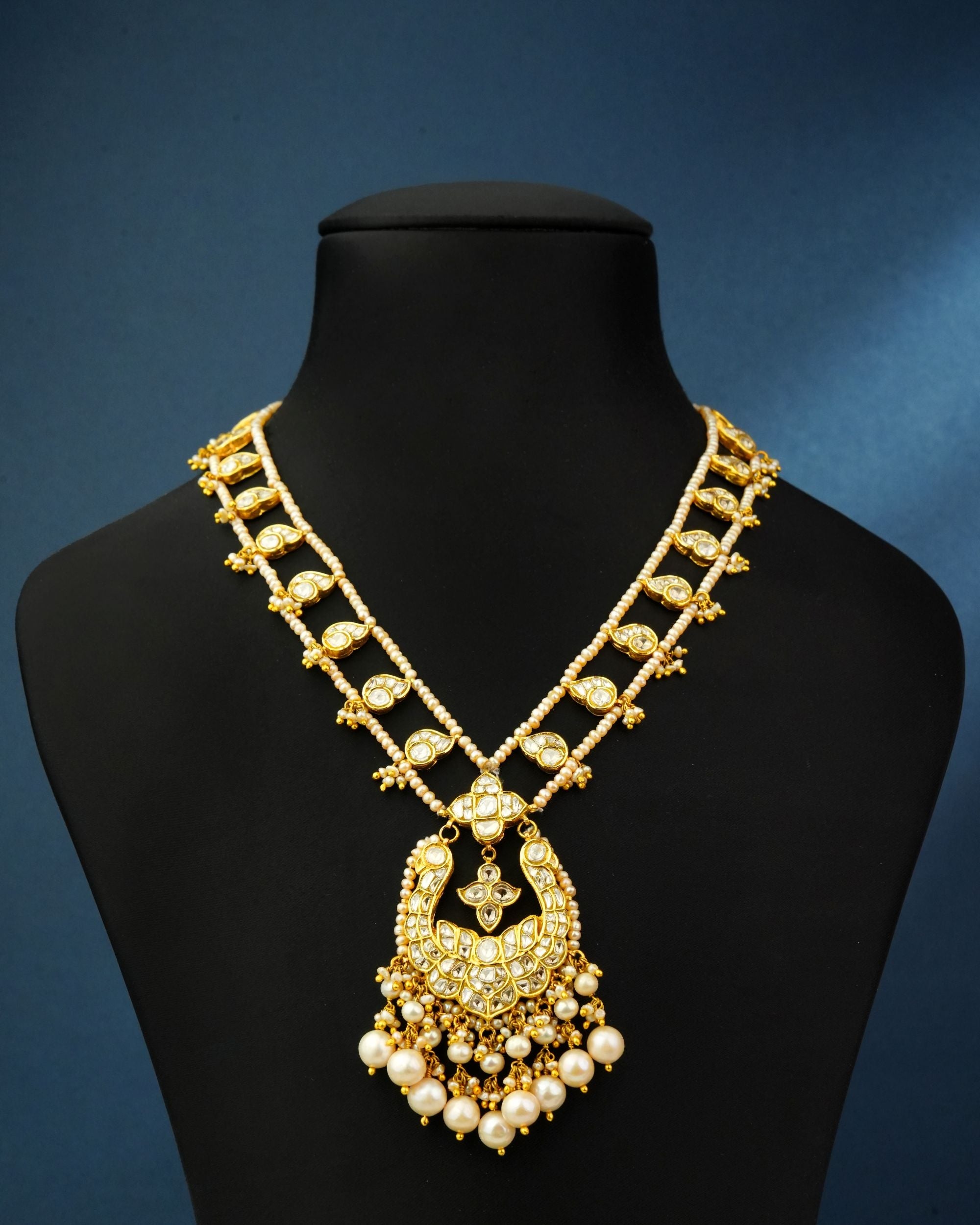 Subhra Polki Long Necklace