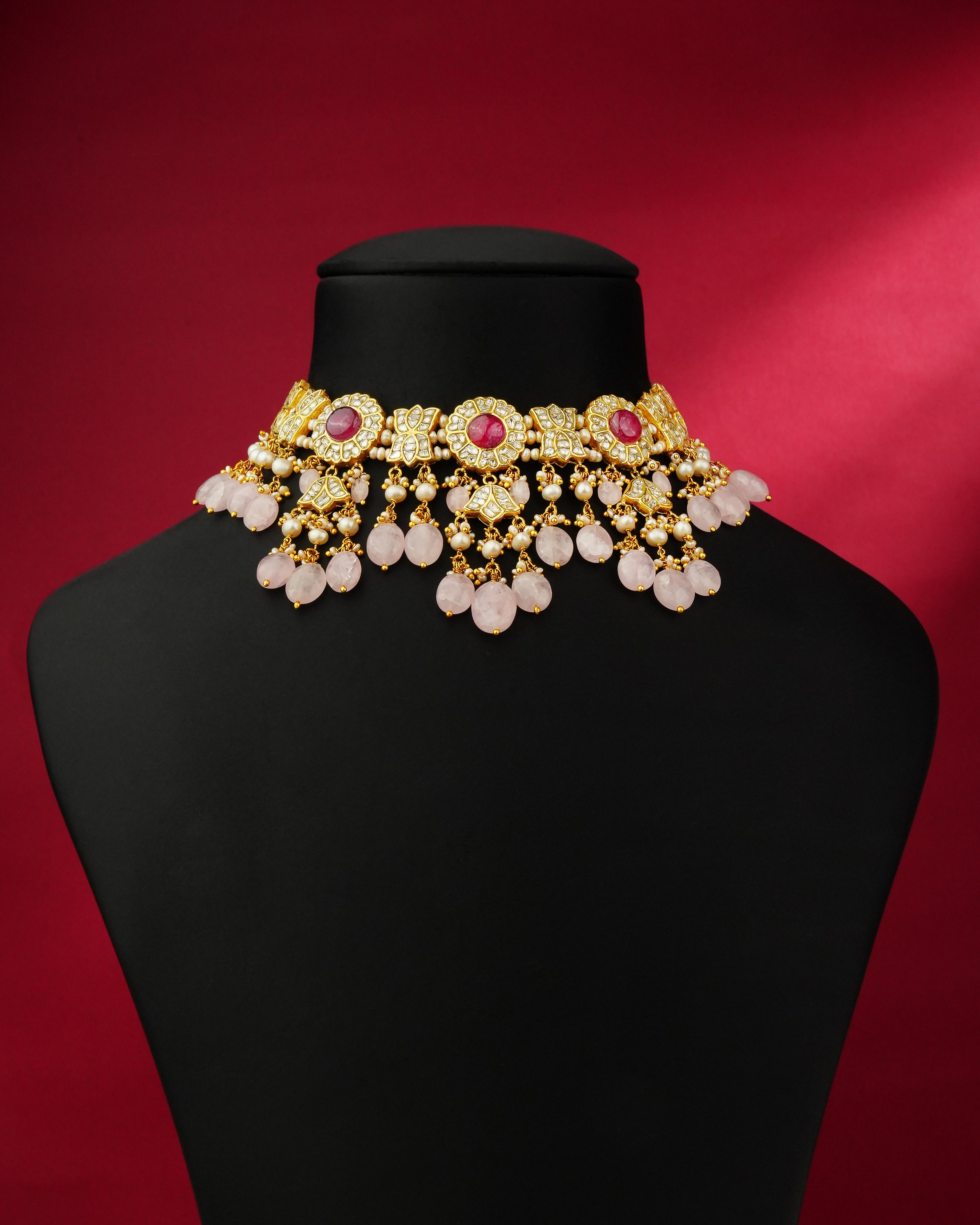 Rusham Polki Necklace