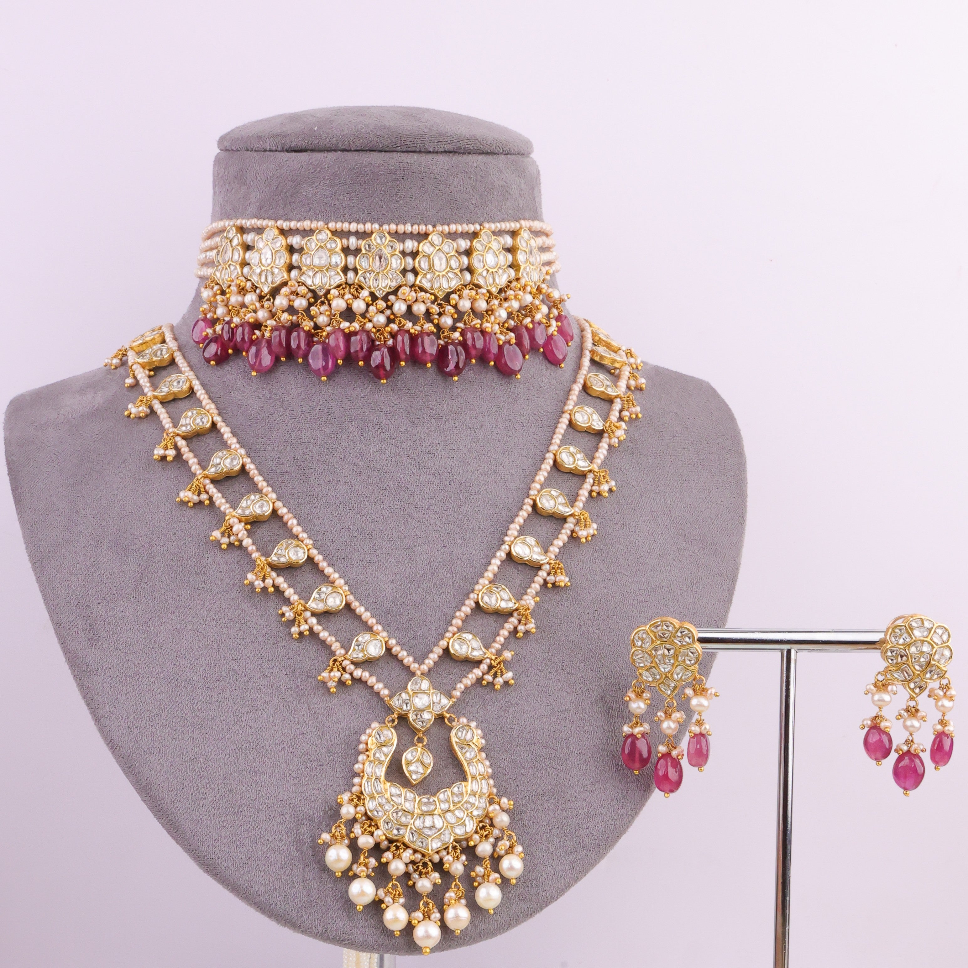 Vaishali Bridal Polki Set