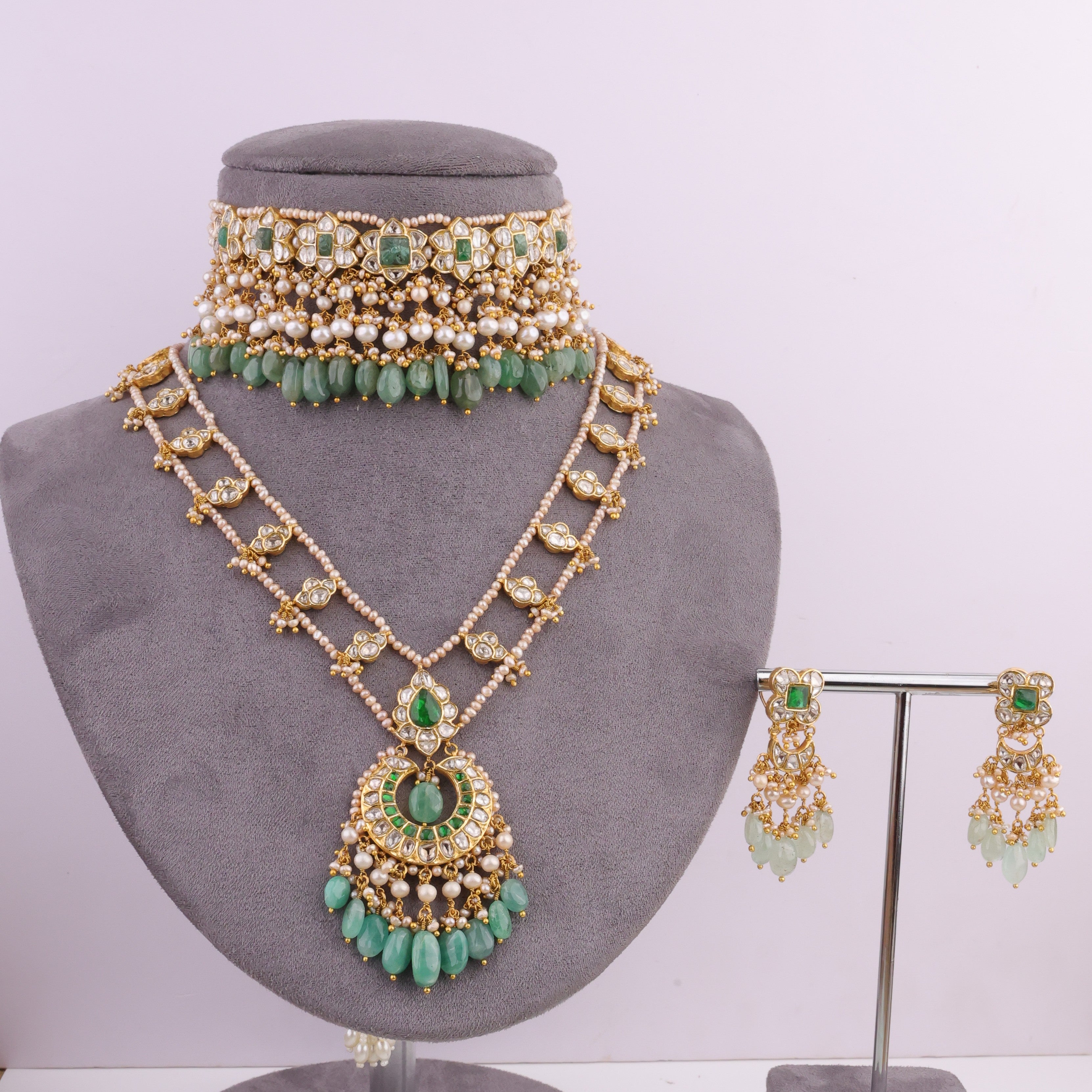 Mariya Bridal Polki Set