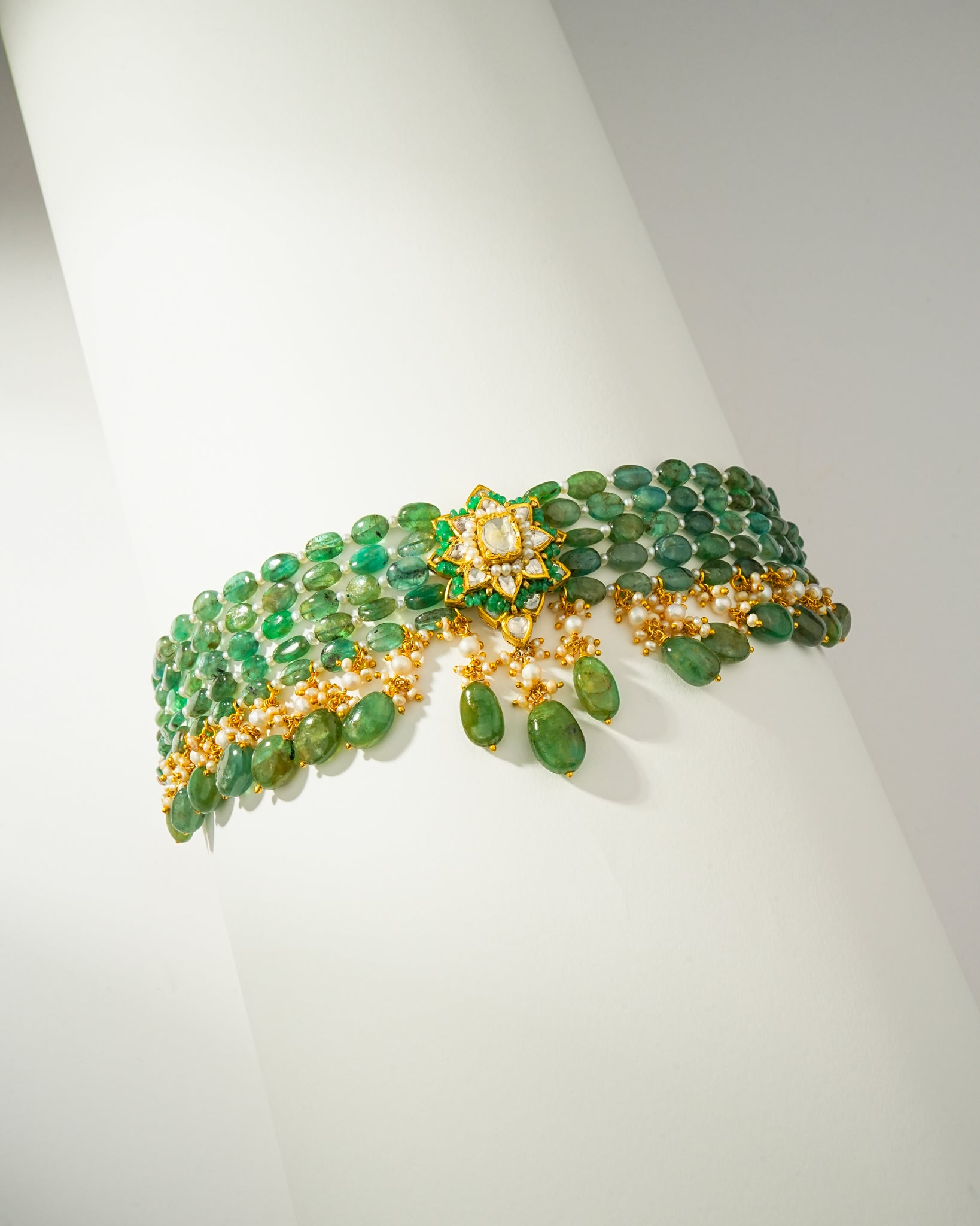 Xaria Polki Bead Choker