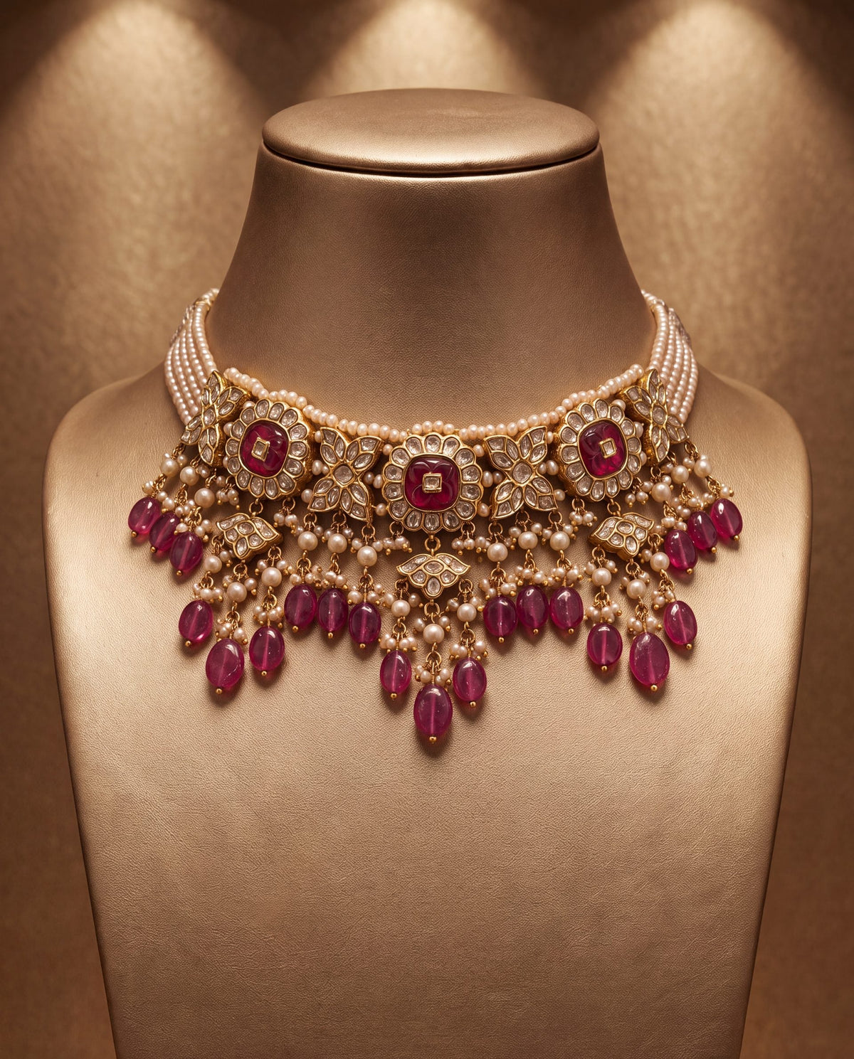 Maahika Polki Choker