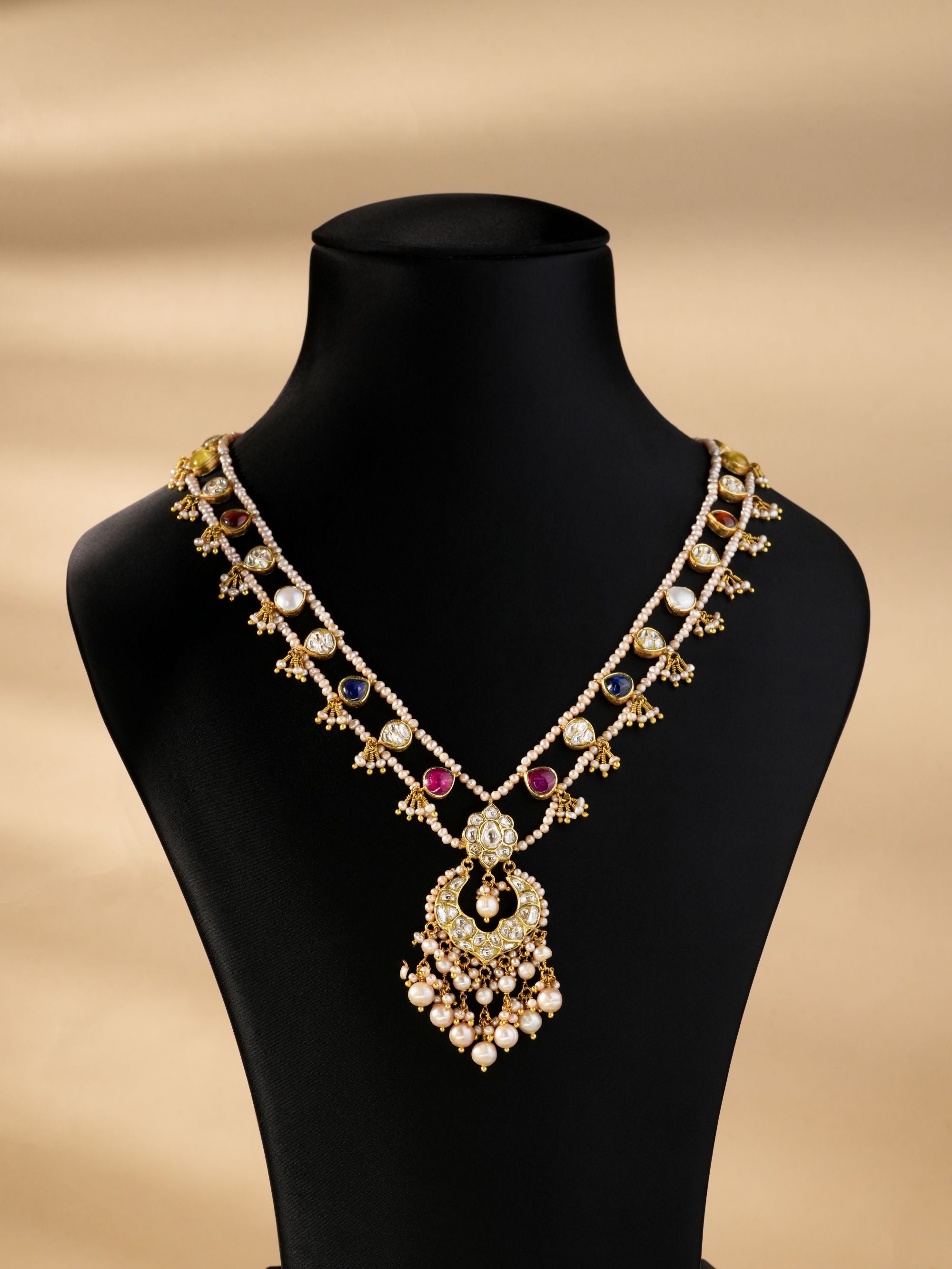 Pari Polki Long Necklace