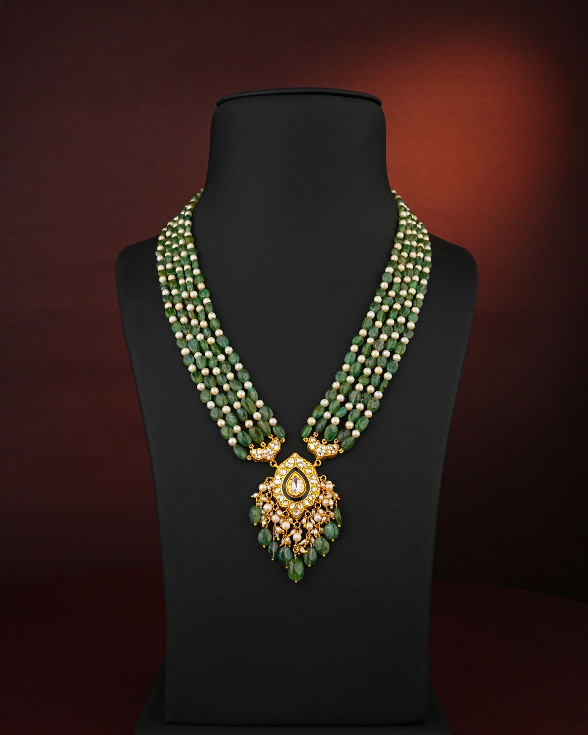 Hina Polki Bead Pendant