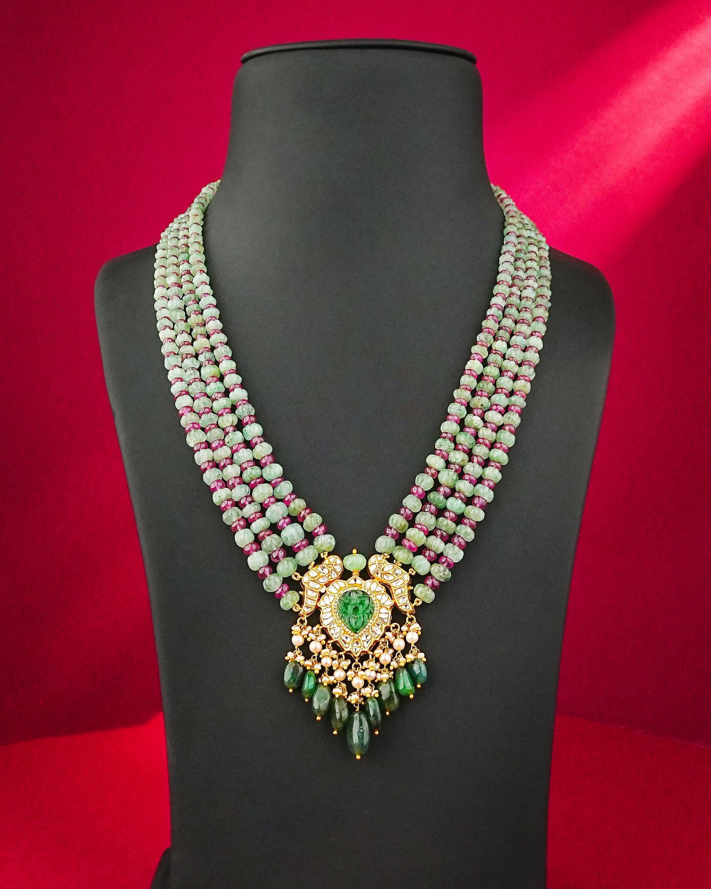 Rashi Polki Bead Pendant