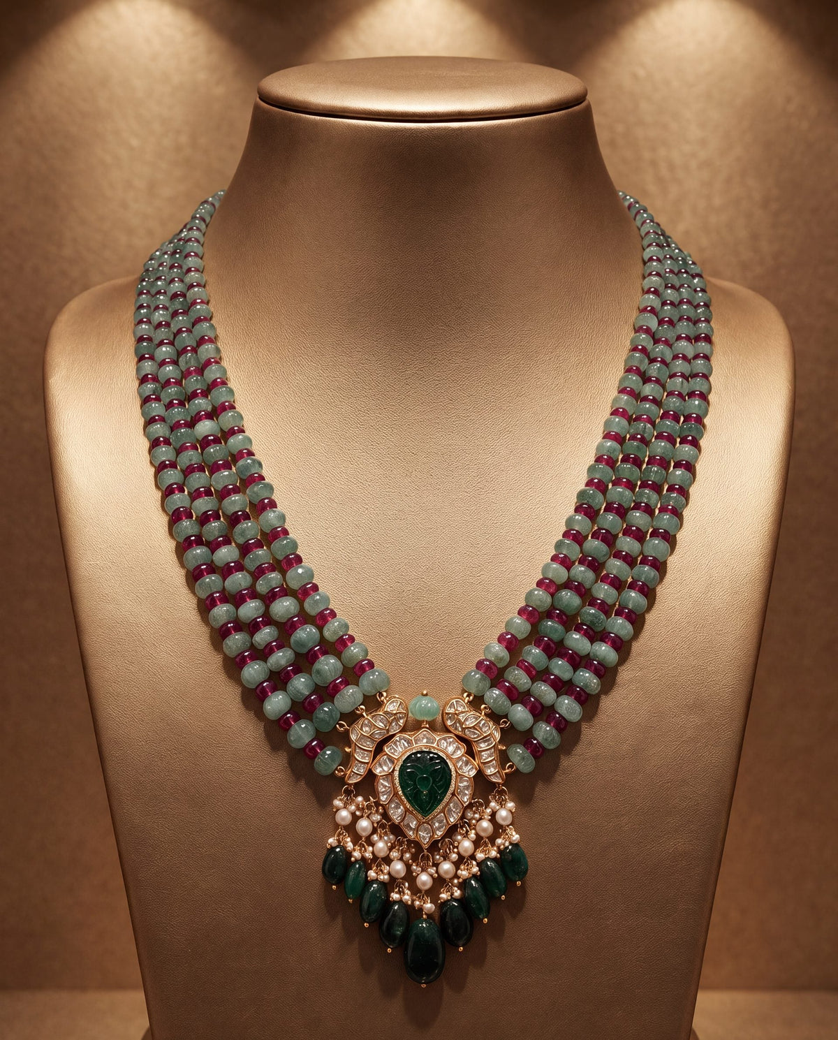 Rashi Polki Bead Pendant