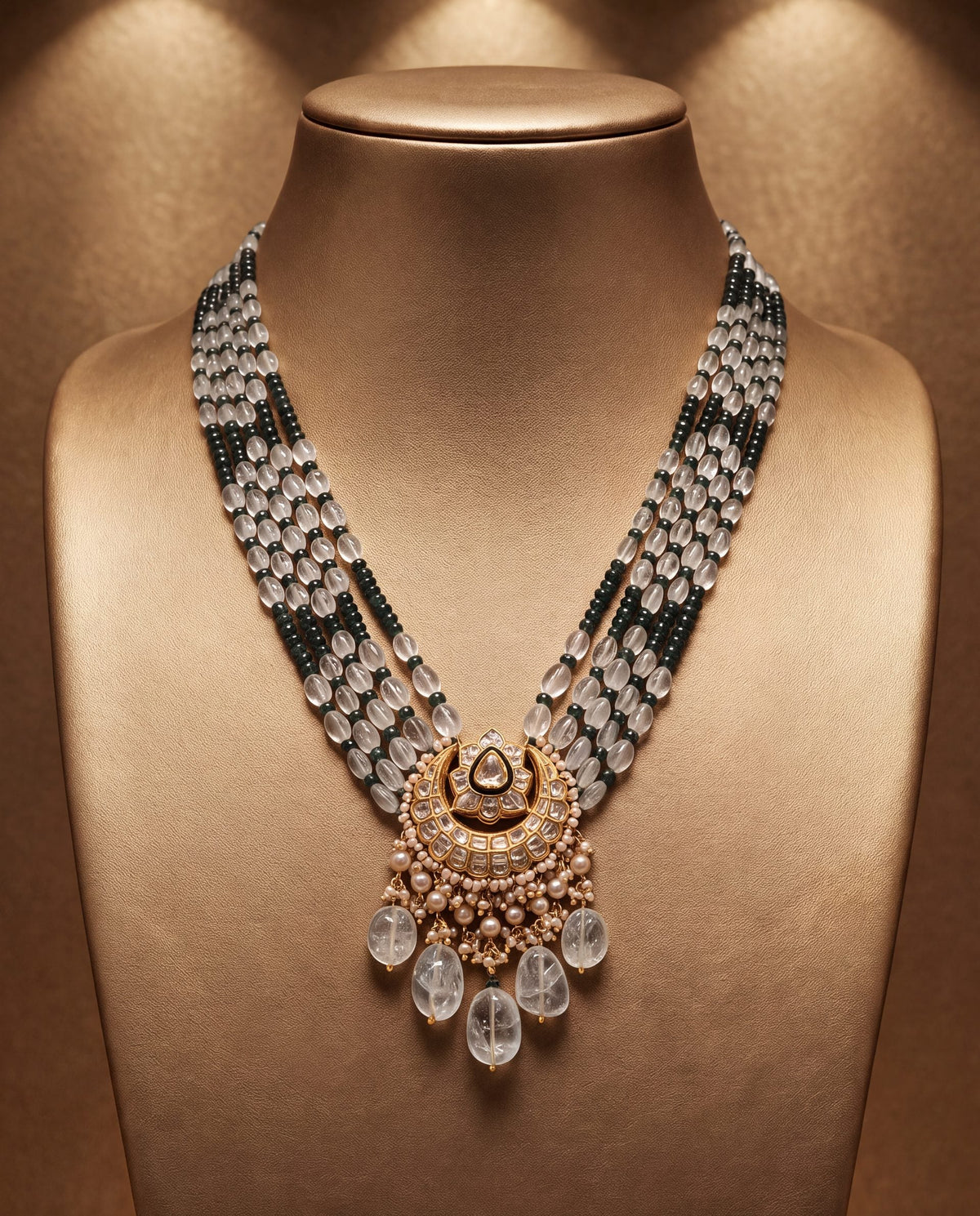 Gauri Polki Bead Pendant