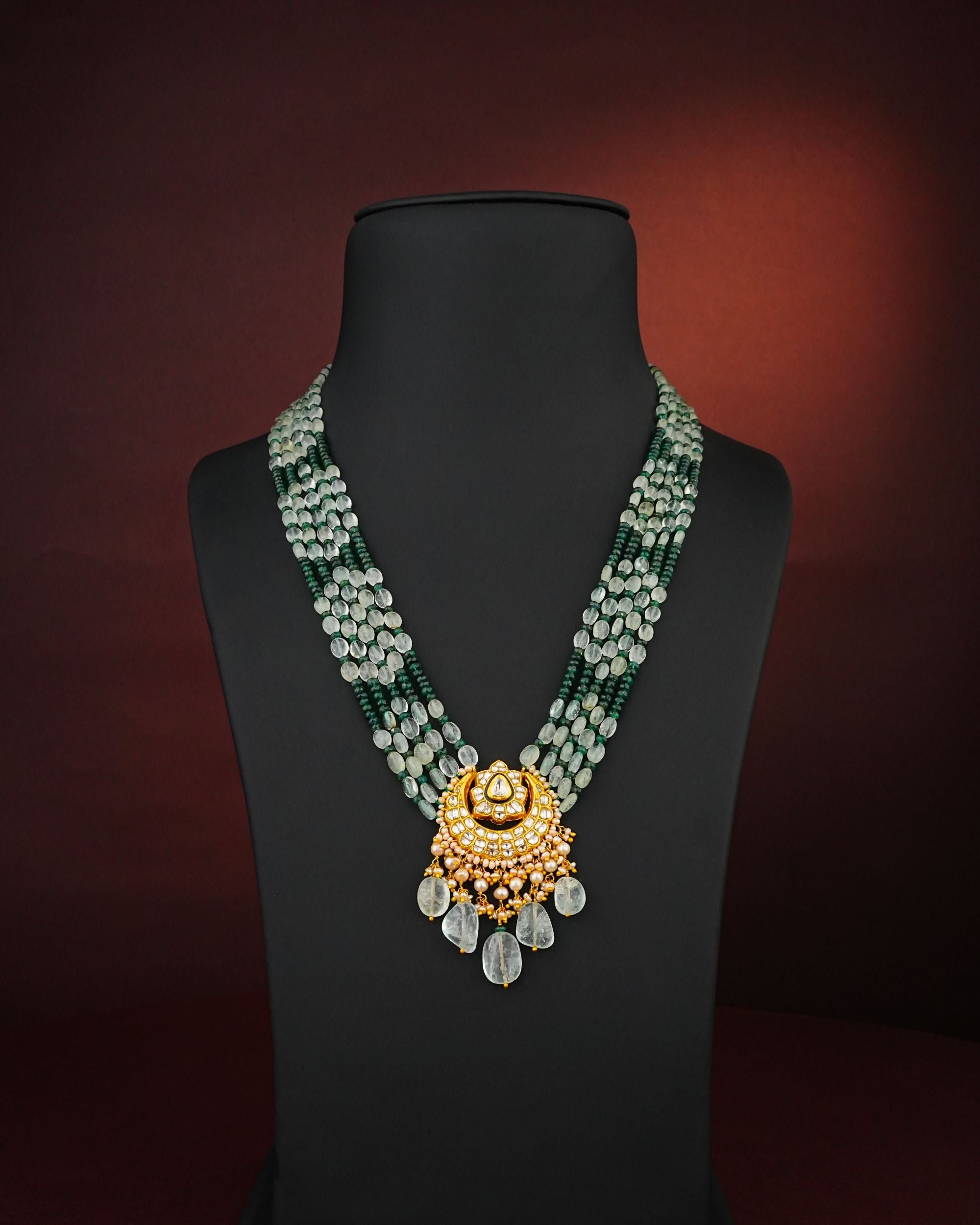 Gauri Polki Bead Pendant