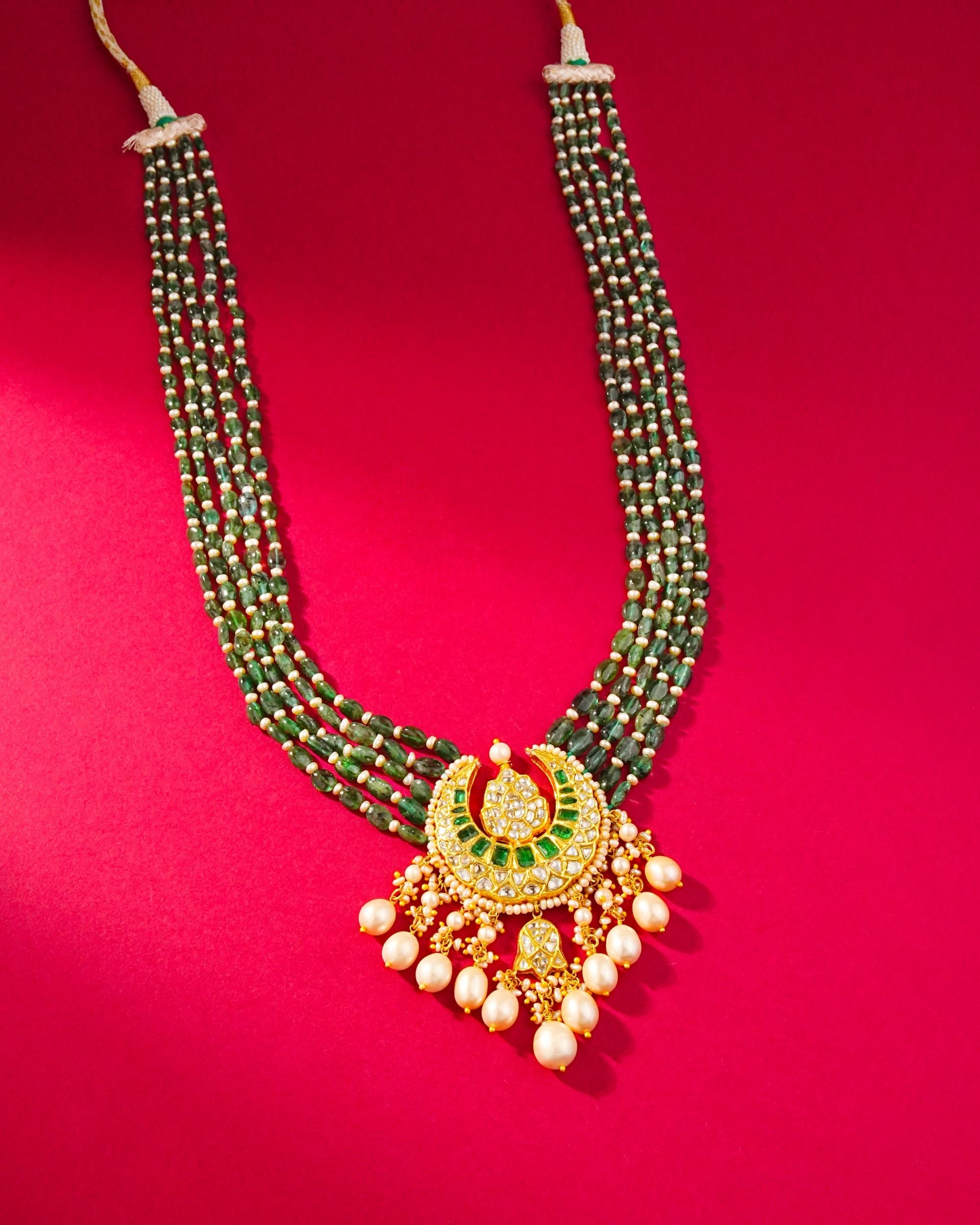Radha Polki Bead Pendant