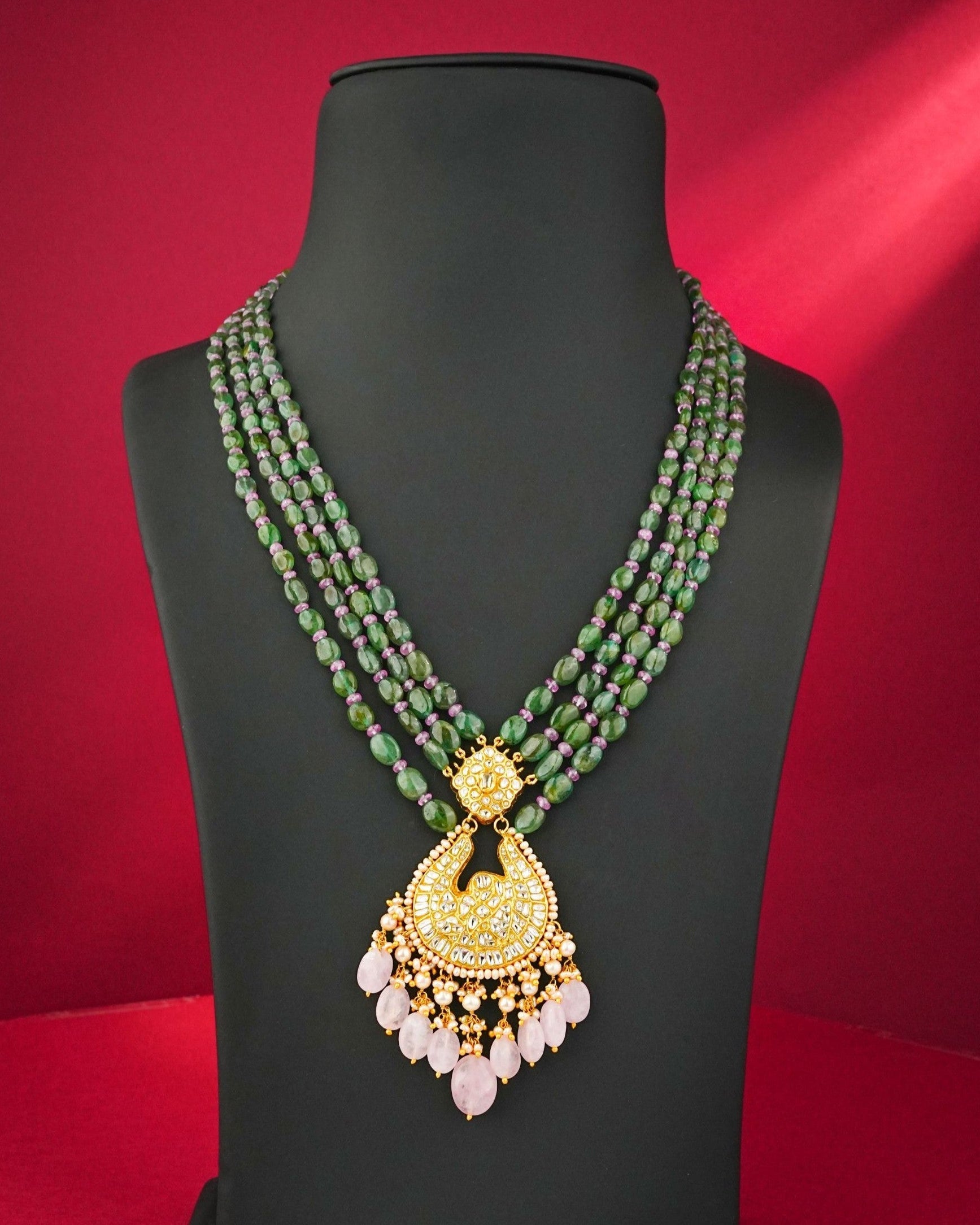 Rakshita Polki Bead Pendant