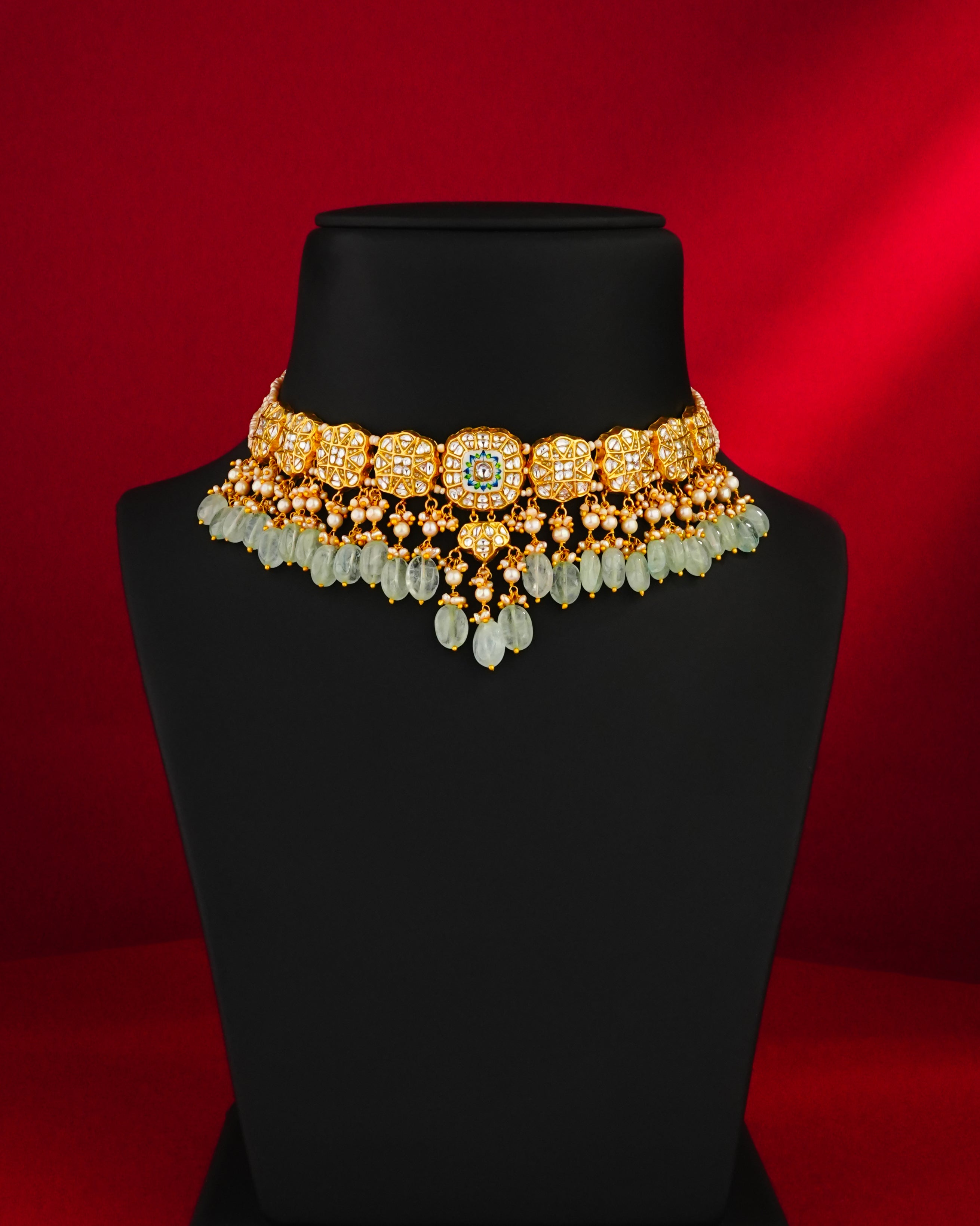 Veena Polki Choker