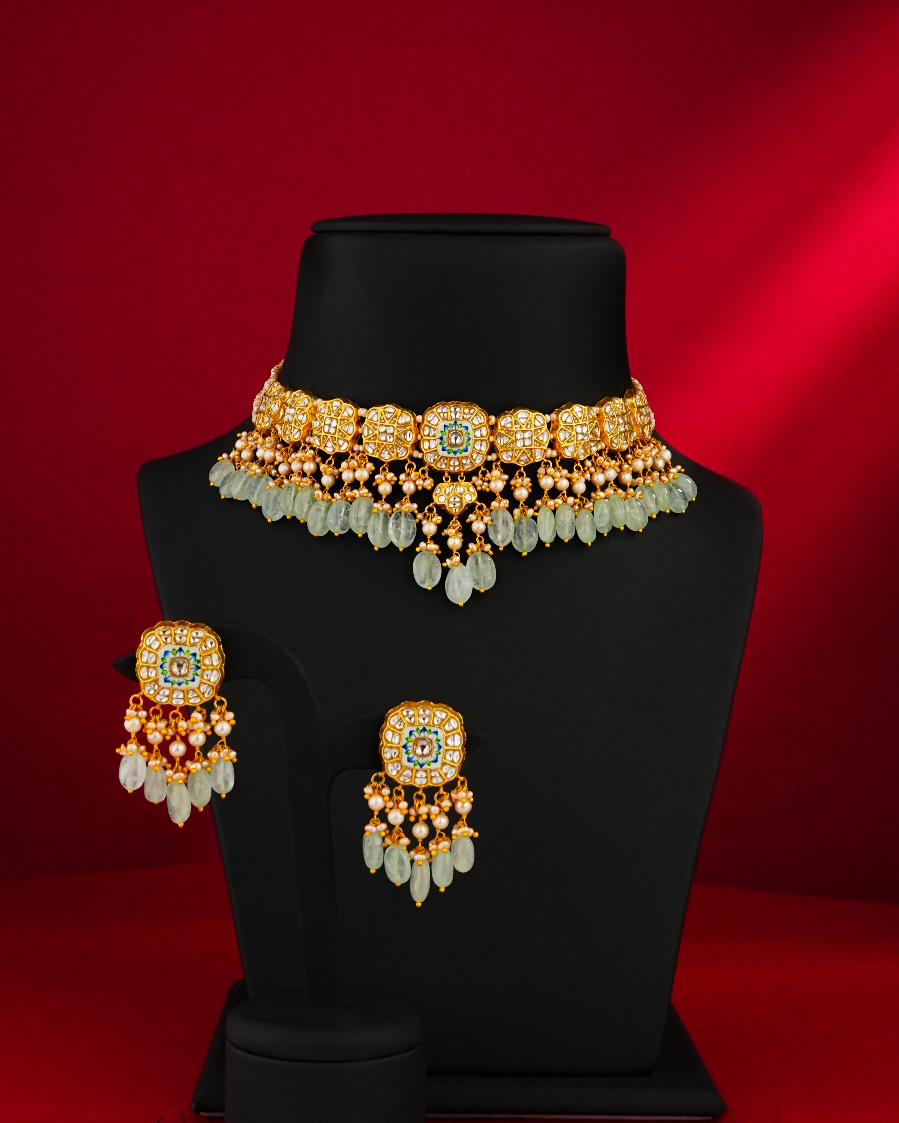 Veena Polki Choker