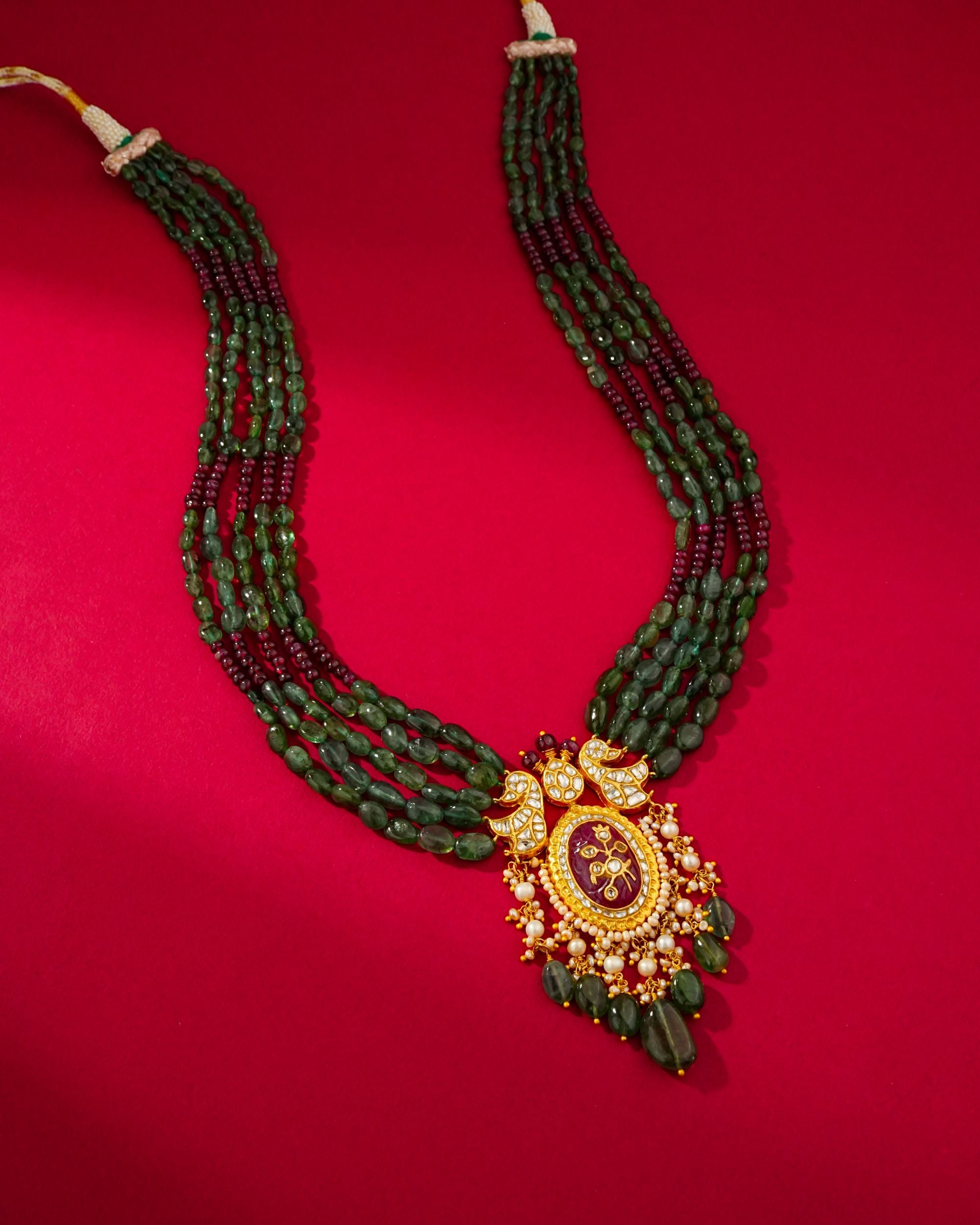 Nandini Polki Bead Pendant
