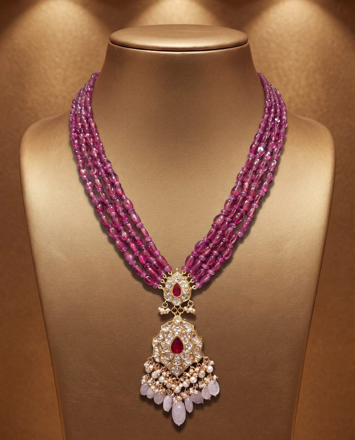 Nidhi Polki Bead Pendant