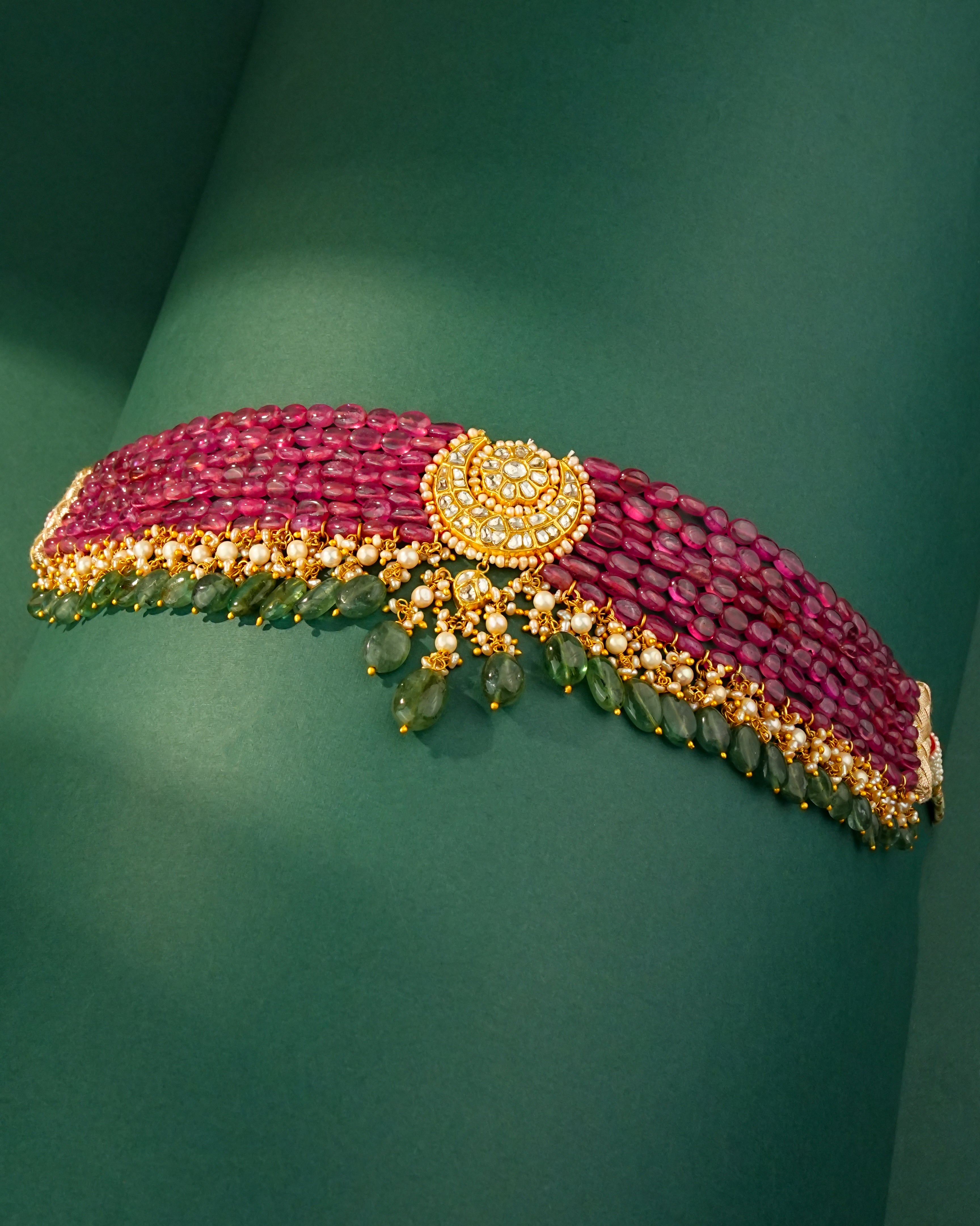 Priyanka Polki Bead Choker