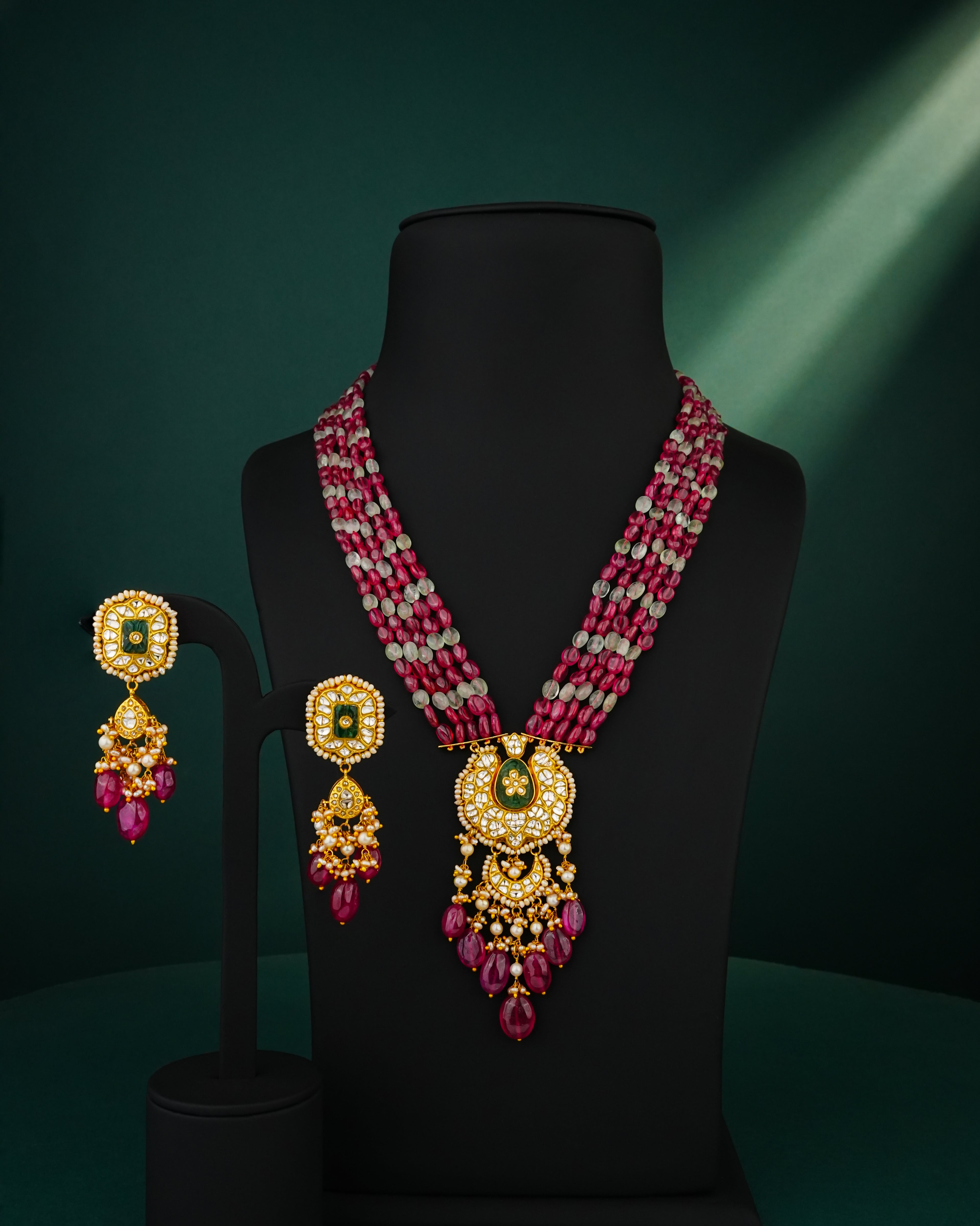 Yashika Polki Bead Pendant