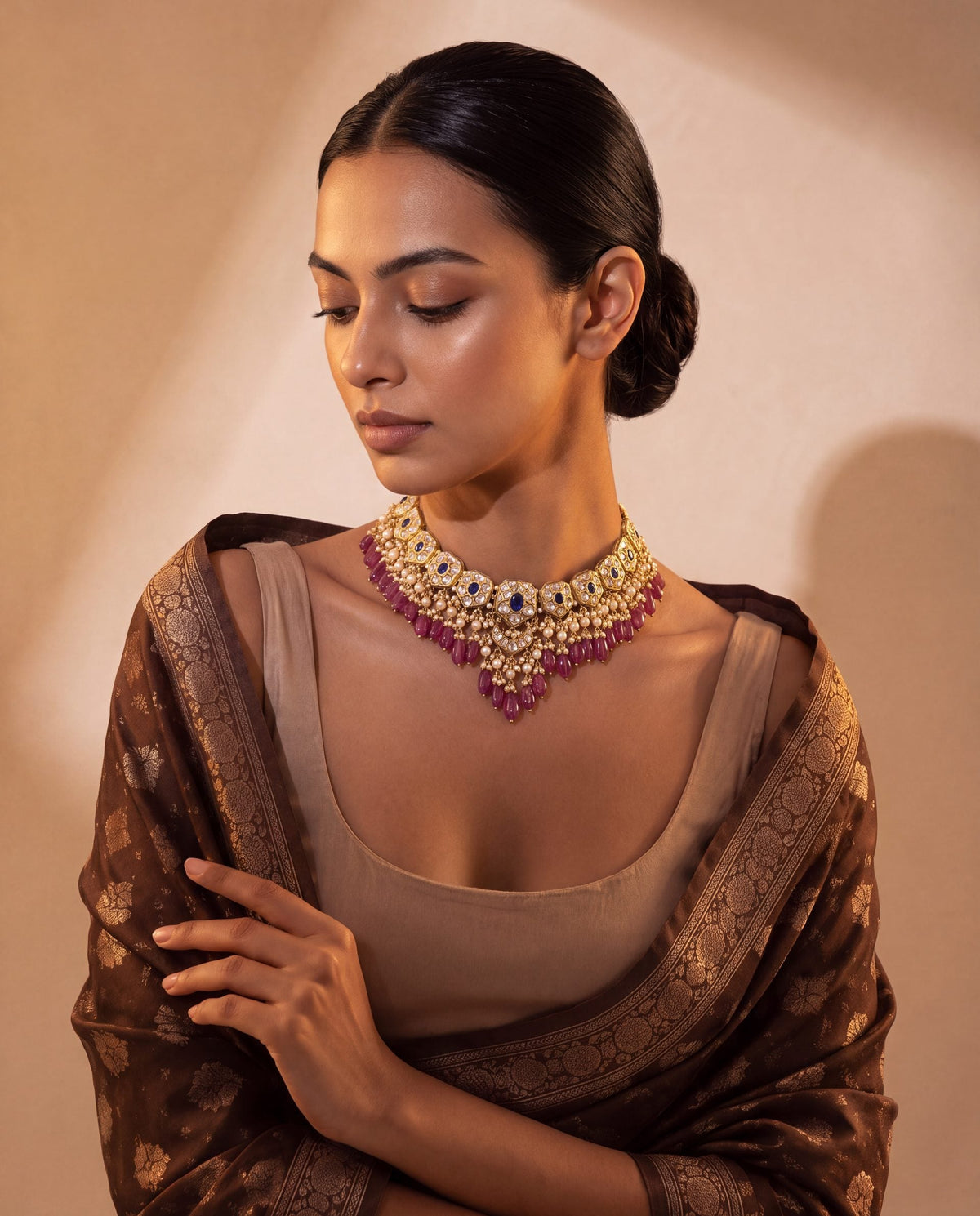 Tanuja Polki Necklace