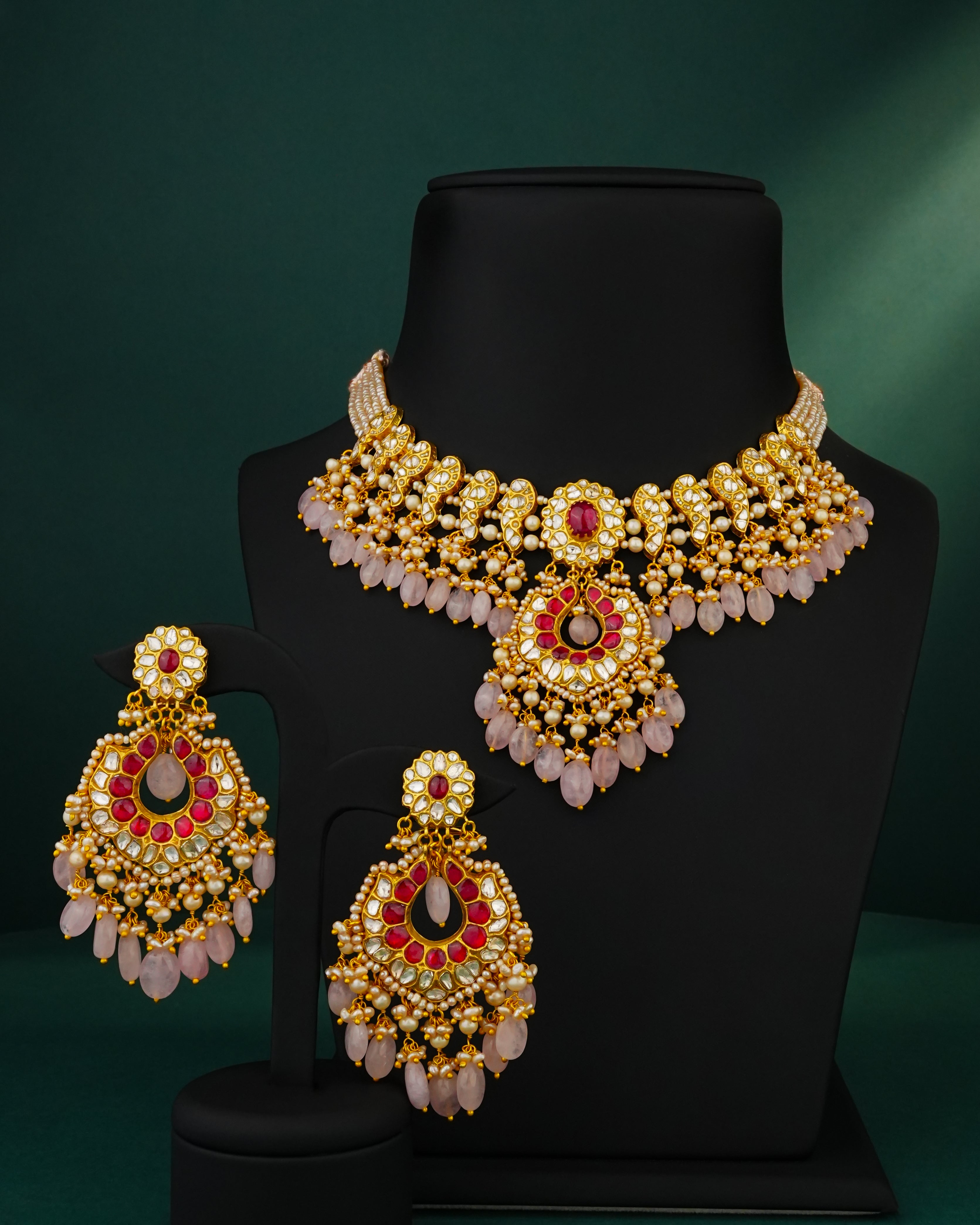 Zeeshani Polki Necklace