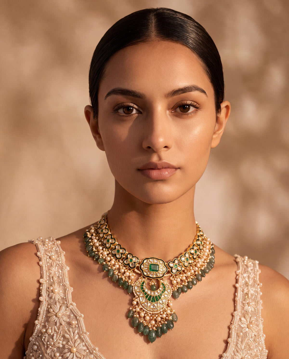 Mihika Polki Neckalce