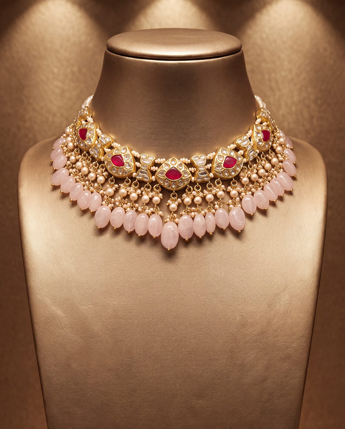 Kasturi Polki Necklace