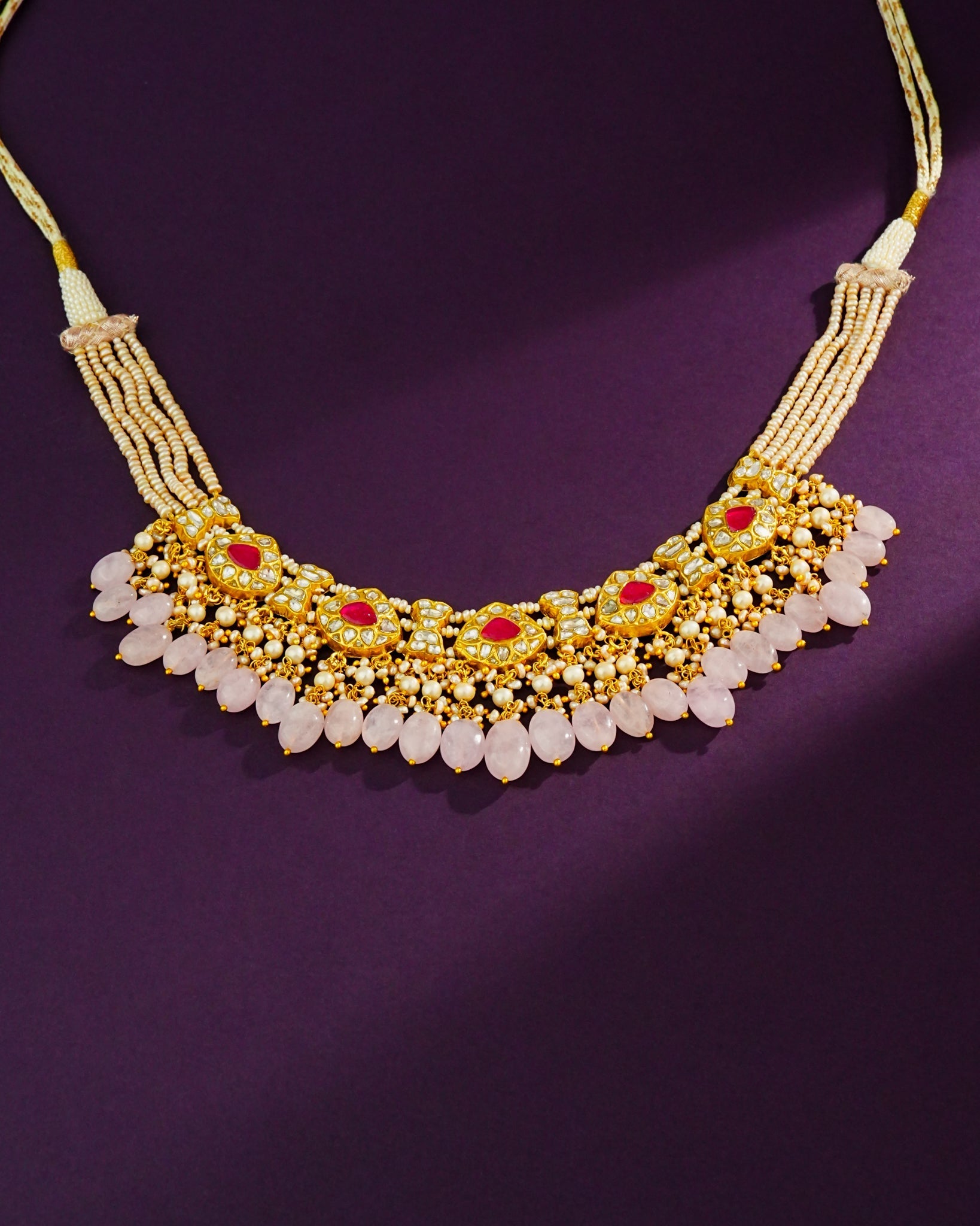 Kasturi Polki Necklace